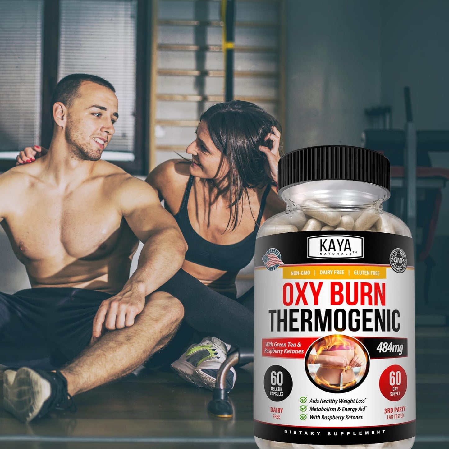 Kaya Naturals Oxy Burn - Weight Loss Pills for Women & Men - Appetite Suppressant Kaya NaturalsUS supplements