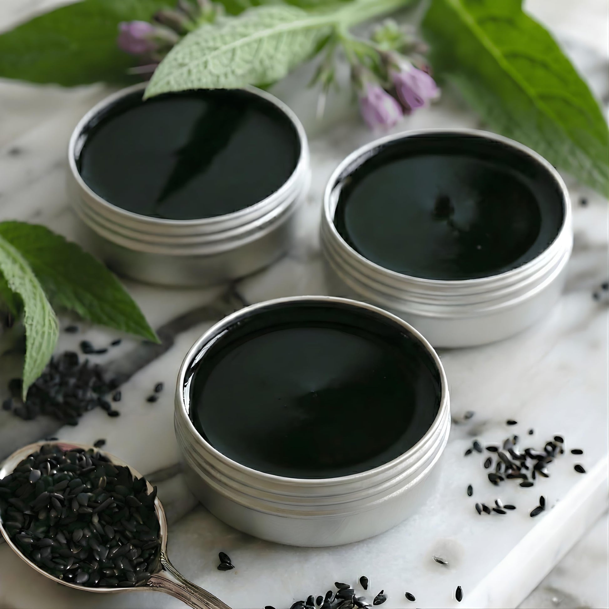 Wild Castle DNA Organics Black Seed Oil Comfrey Salve 2.3 oz – Organic Herbal Salve for Joint and Muscles & Tattoo Care. Balm for Soothing Relief. Handcrafted, Slow-Infused, No Chemical Fillers Wild CastleAu supplements