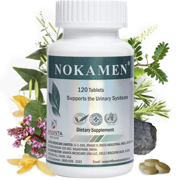 Ananta Medicare USA NOKAMEN – Kidney & Urinary Tract Support Herbal Formula, 120 Tabs Ananta Medicare USAAu supplements