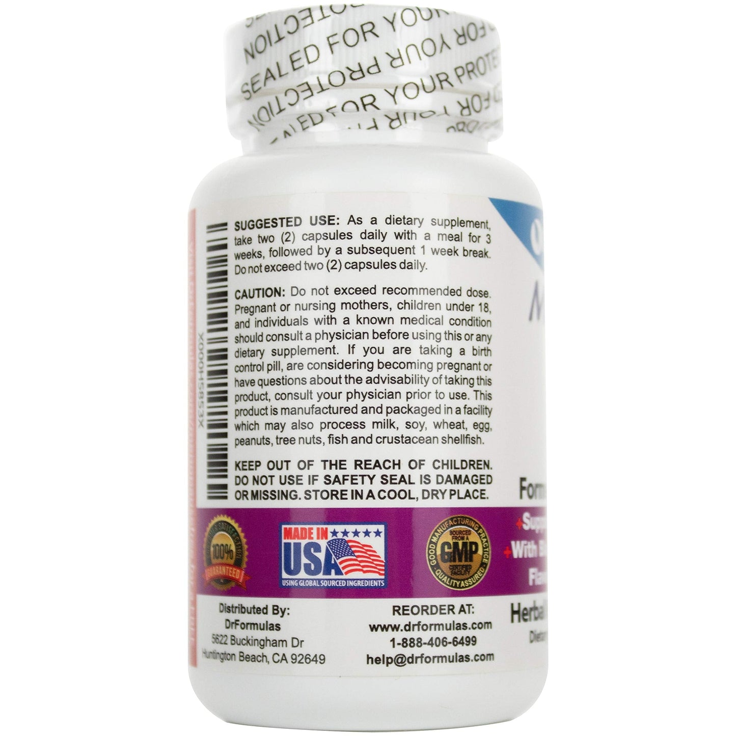 DrFormulas Menopause Supplement for Hot Flashes, Night Sweats 60 Count DrFormulasUS supplements