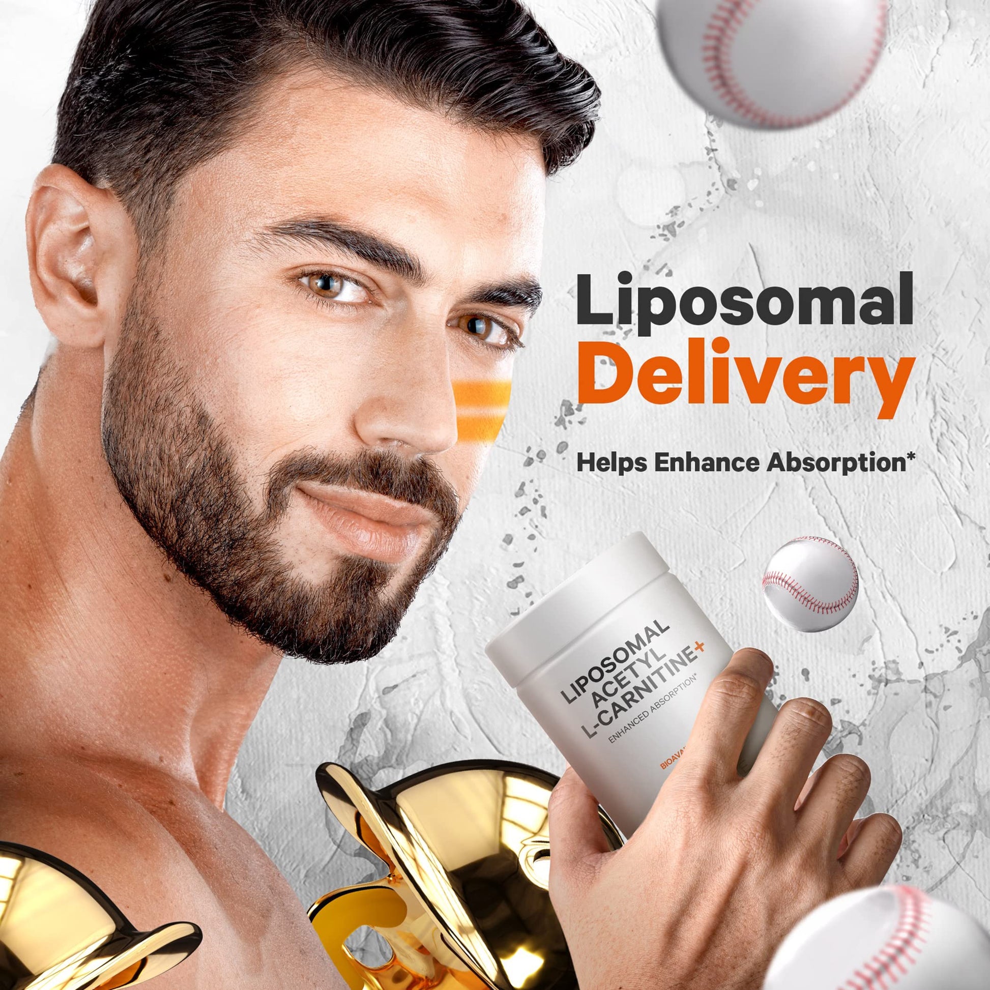 Codeage Liposomal Acetyl-L-Carnitine+ Supplement - 500 mg Acetyl-L-Carnitine per Serving - 3-Month Supply, Liposomal Delivery - Alcar Supplement - L-Carnitine - Non-GMO, Gluten-Free, 90 Capsules CodeageAu supplements