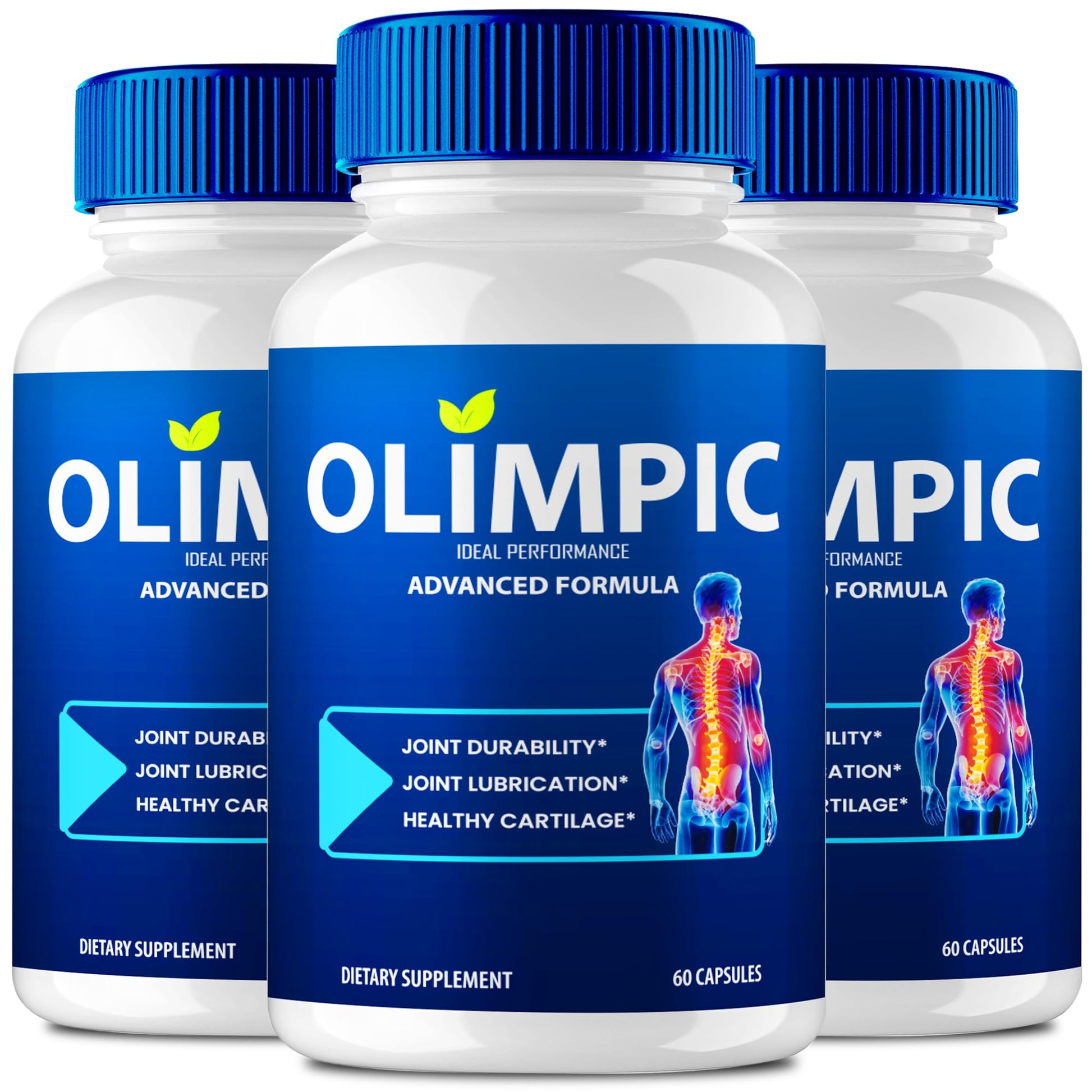 Olimpic Capsules, Advanced Joint Support Supplement Pills for Mobility and Comfort - Maximum Strength, Official Olim Pic Joint Support All Natural Formula, Premium Olim-Pic Reviews (3 Pack) IDEAL PERFORMANCEAu supplements