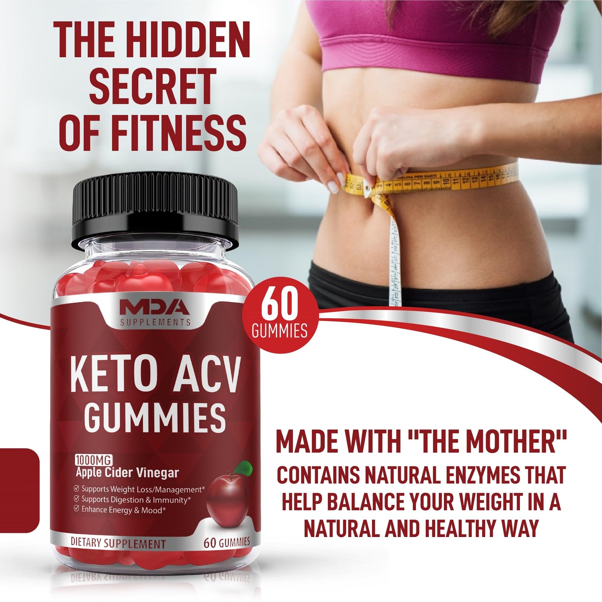 Keto ACV Gummies Advanced Weight Loss, Apple Cider Vinegar Gummies, ACV Keto Gummies MDA SupplementsUS supplements