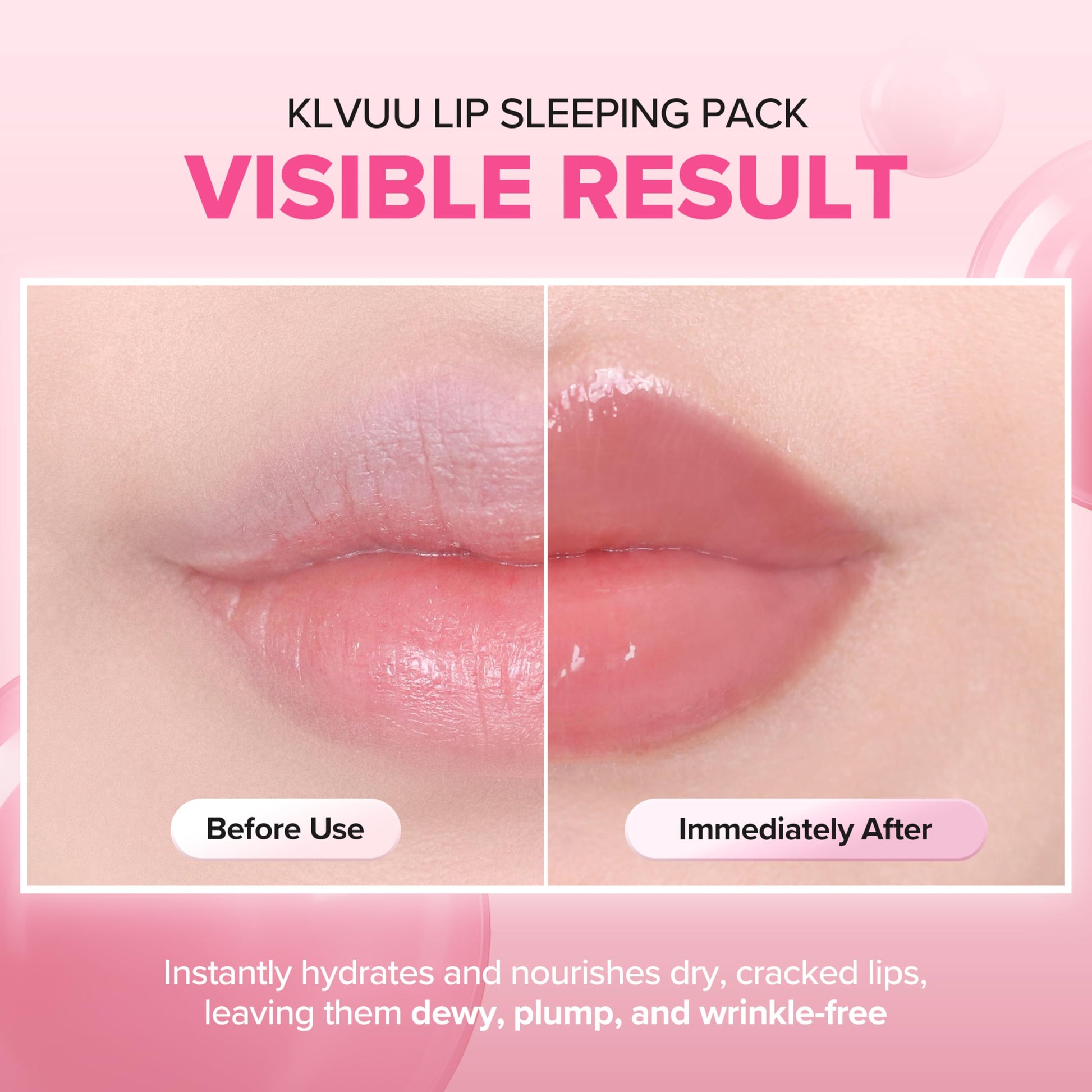 Klavuu Lip Mask Sleeping Pack (0.7oz) – Overnight Deep Hydrating Korean Lip Balm Treatment for Very Dry, Chapped Lips | Lip Lightening & Plumping with Instant Hydration | Gentle Exfoliating (Berry) KLAVUUAu supplements