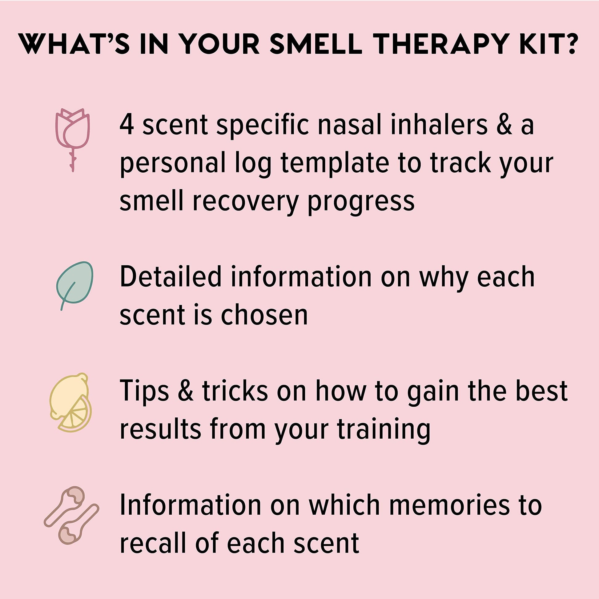 MOXĒ Smell Training Kit, Made in USA, 4 Essential Oils, Olfactory Regeneration, Helps Restore Sense MOXEAu supplements