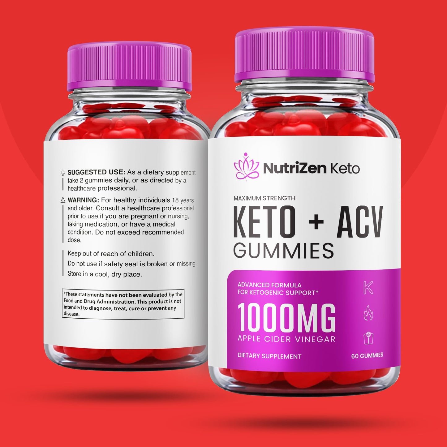 (5 Pack) Nutrizen Keto Acv Gummies - Official Formula - Nutrizen Keto + Acv Gummies HealthlyUS supplements