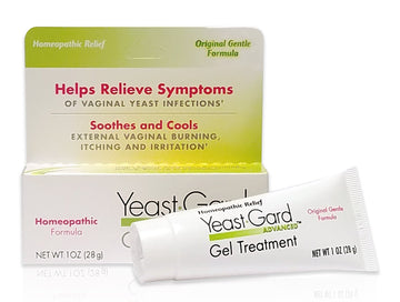YeastGard Advanced Homeopathic Gel Treatment - Yeast Infection Symptom Relief, 1-Ounce Boxes (Pack of 3) Yeast-GardAu supplements