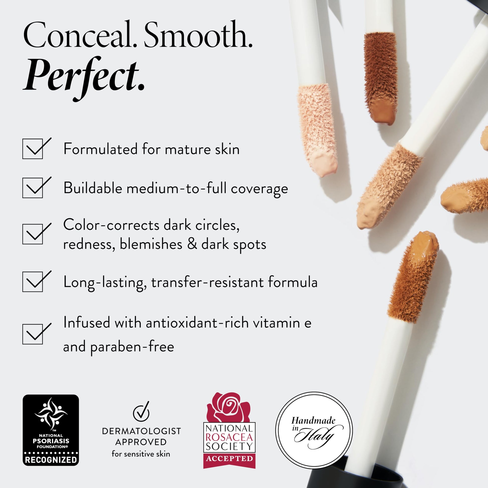 LAURA GELLER NEW YORK The Ideal Fix Concealer - Light - Buildable Medium to Full Coverage Liquid Concealer - Covers Under Eye Dark Circles & Blemishes - Long-Lasting LAURA GELLER NEW YORKAu supplements
