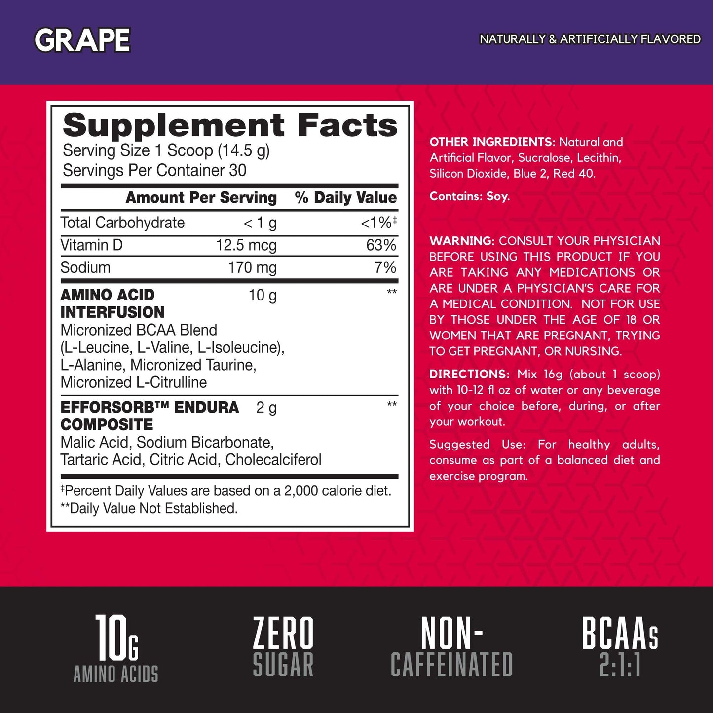 BSN Amino X Muscle Recovery & Endurance Powder with BCAAs, Intra Workout Support BSNUS supplements