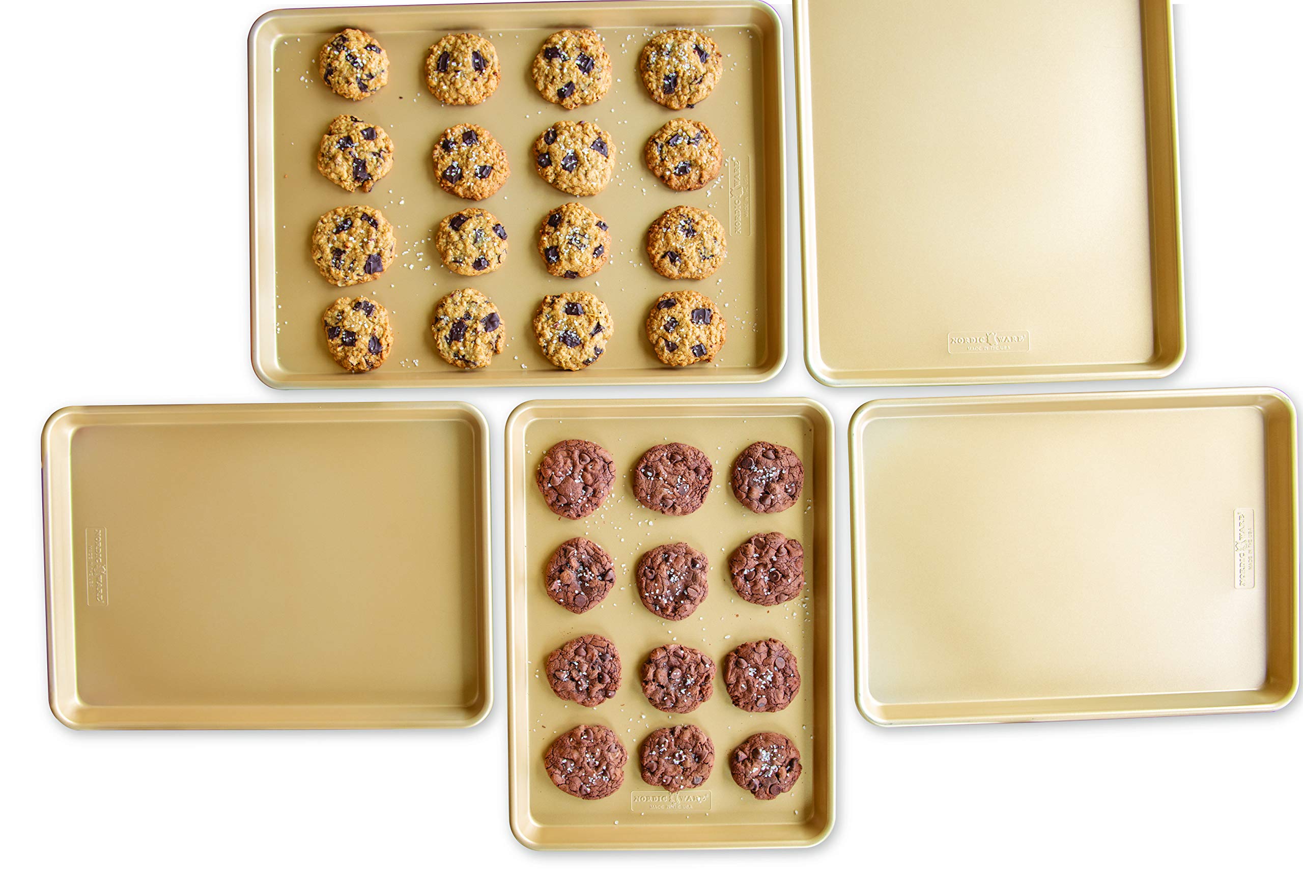 Nordic Ware Naturals Aluminum NonStick Baker's Half Sheet 13" x 18" Nordic WareAu supplements