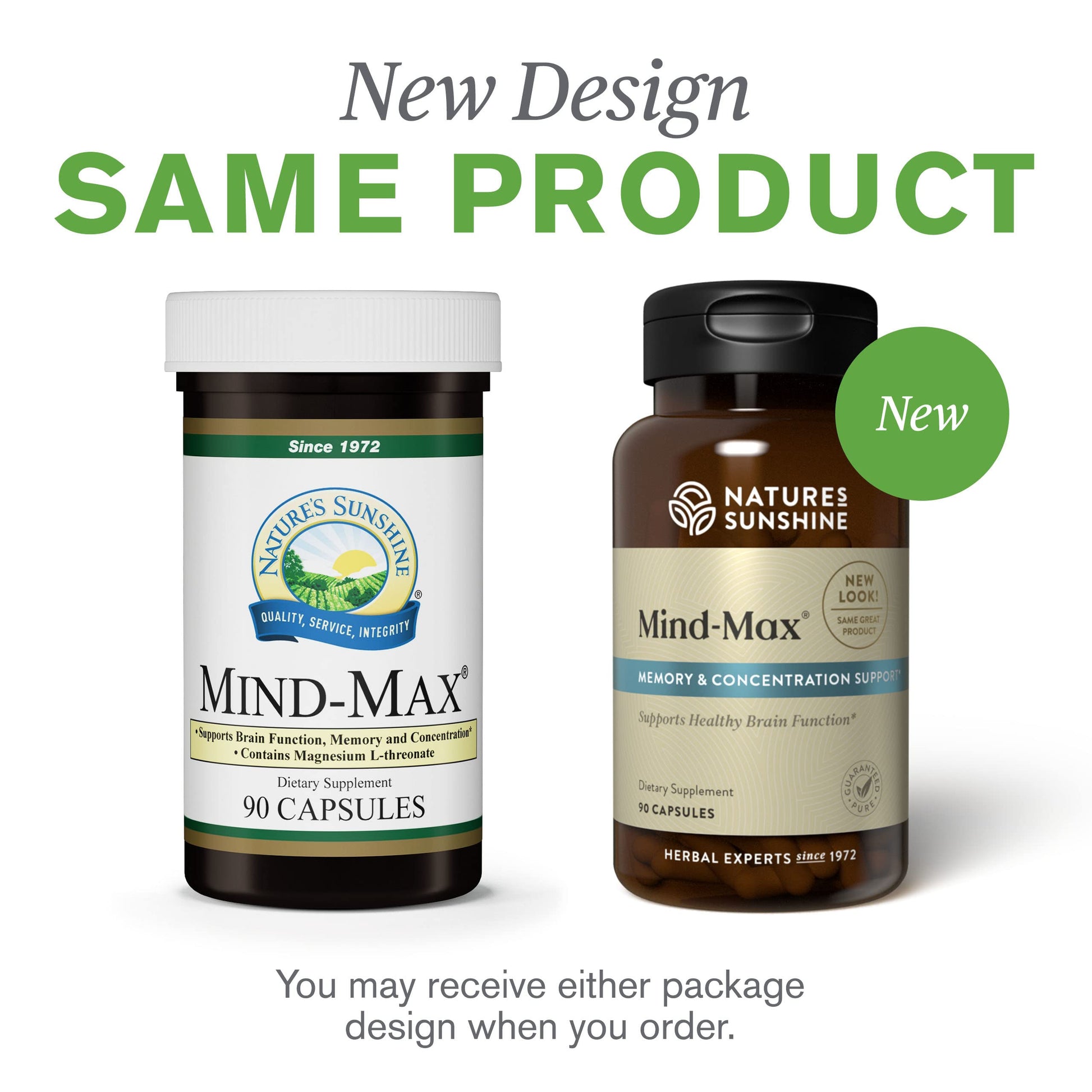 Nature's Sunshine Mind-Max 90 Capsules Nature's SunshineAu supplements