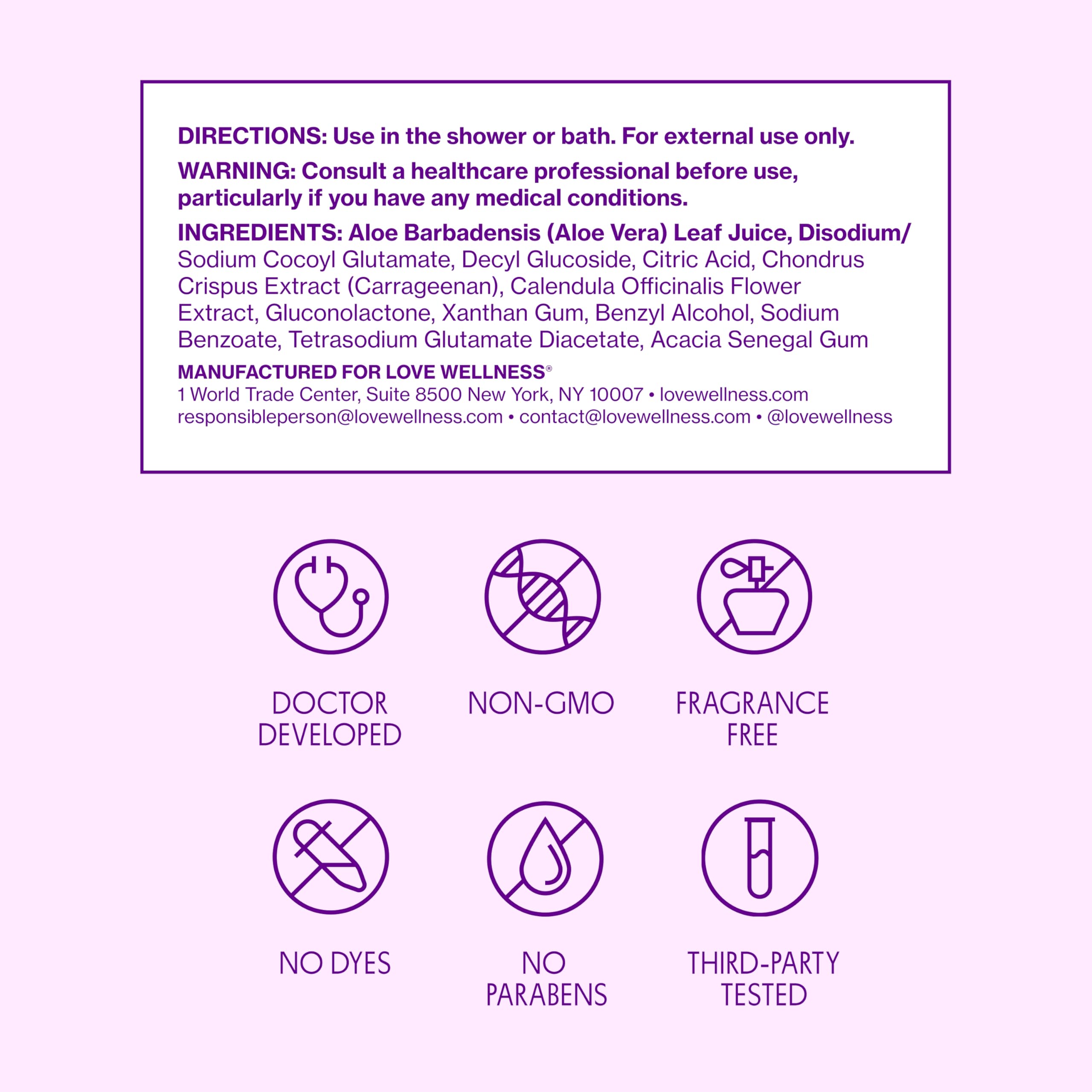 Love Wellness pH Balancing Cleanser | Feminine Vaginal Wash | Fragrance-Free | Vaginal Cleanser for Balanced pH, Intimate Health & Hygiene | Non-Irritating with Aloe Vera for Sensitive Skin | 5 Fl Oz Love WellnessUS supplements