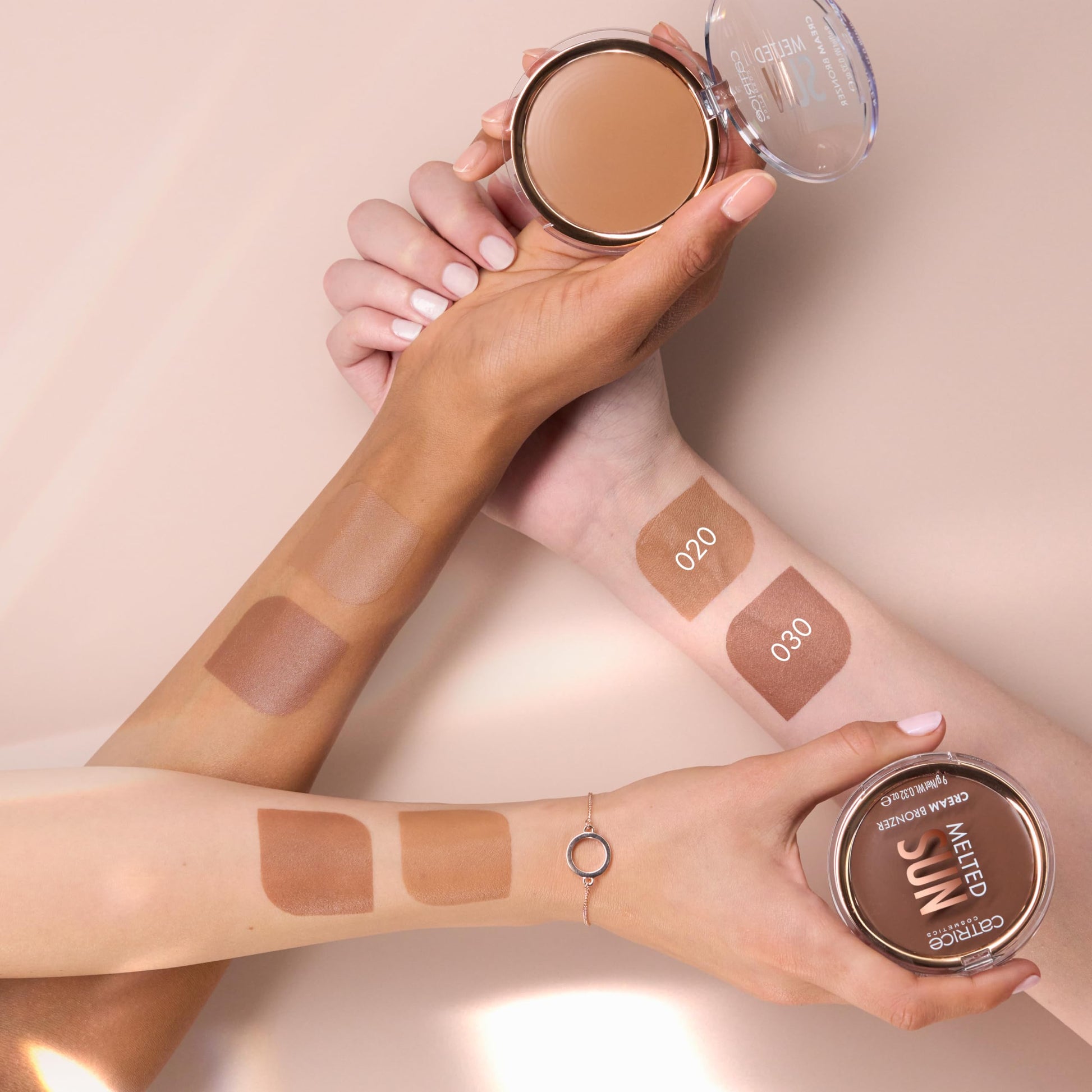 Catrice | Melted Sun Cream Bronzer, Easy to Blend Buildable Coverage for Long Lasting Bronzed Glow, Vegan & Cruelty Free, Without Parabens, Oil & Microplastic Particles (30 | Pretty Tanned) CatriceAu supplements