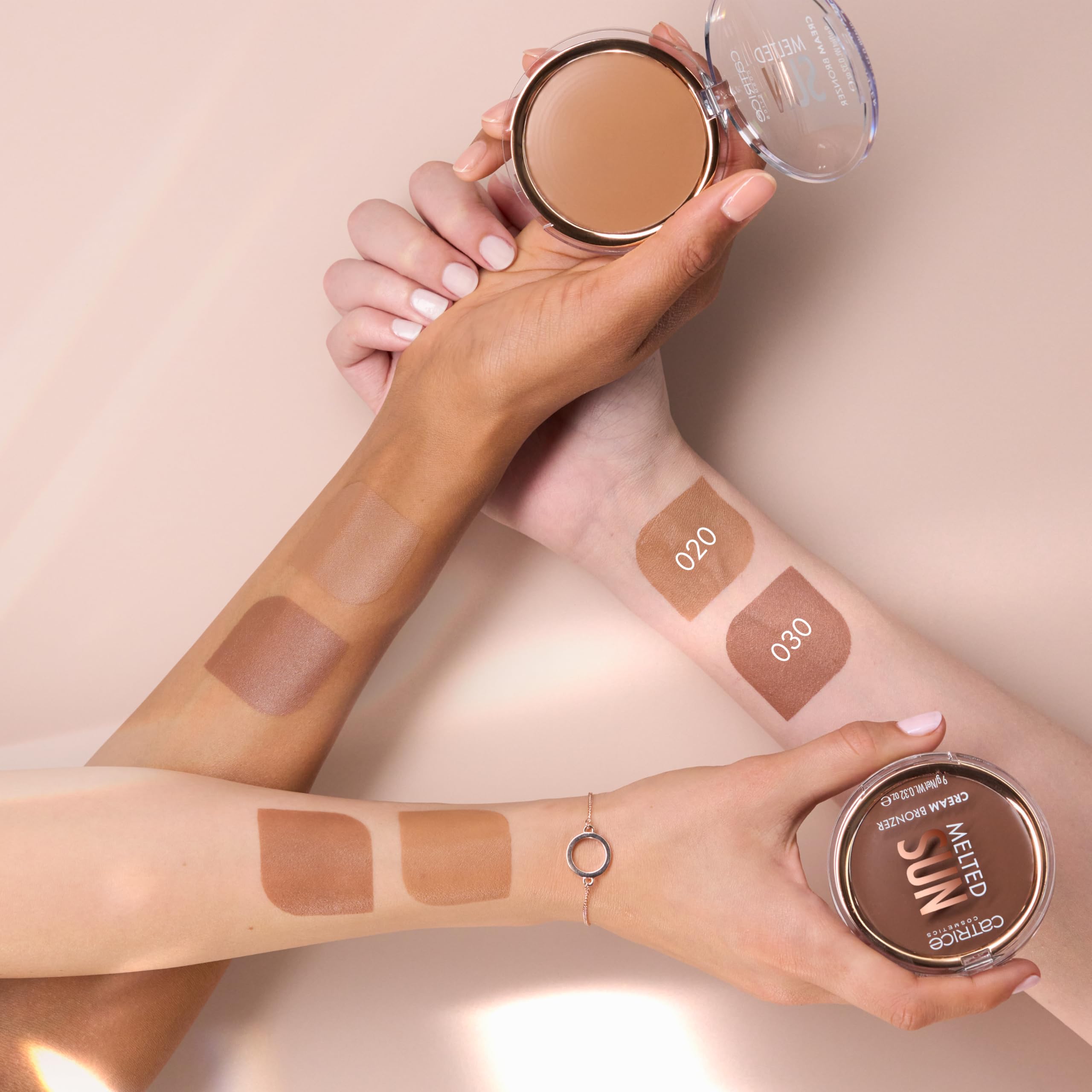 Catrice | Melted Sun Cream Bronzer, Easy to Blend Buildable Coverage for Long Lasting Bronzed Glow, Vegan & Cruelty Free, Without Parabens, Oil & Microplastic Particles (30 | Pretty Tanned) CatriceAu supplements
