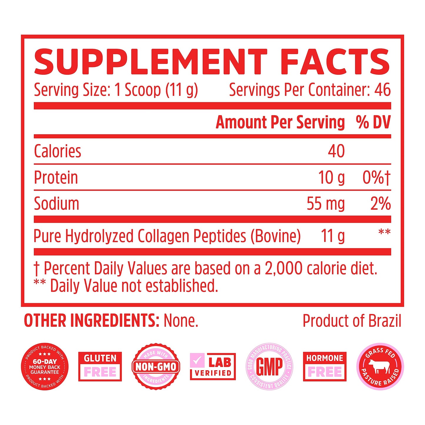 Zhou Collagen Peptides Hydrolyzed Protein Powder – Grass Fed, Pasture Raised, Unflavored Zhou NutritionUS supplements