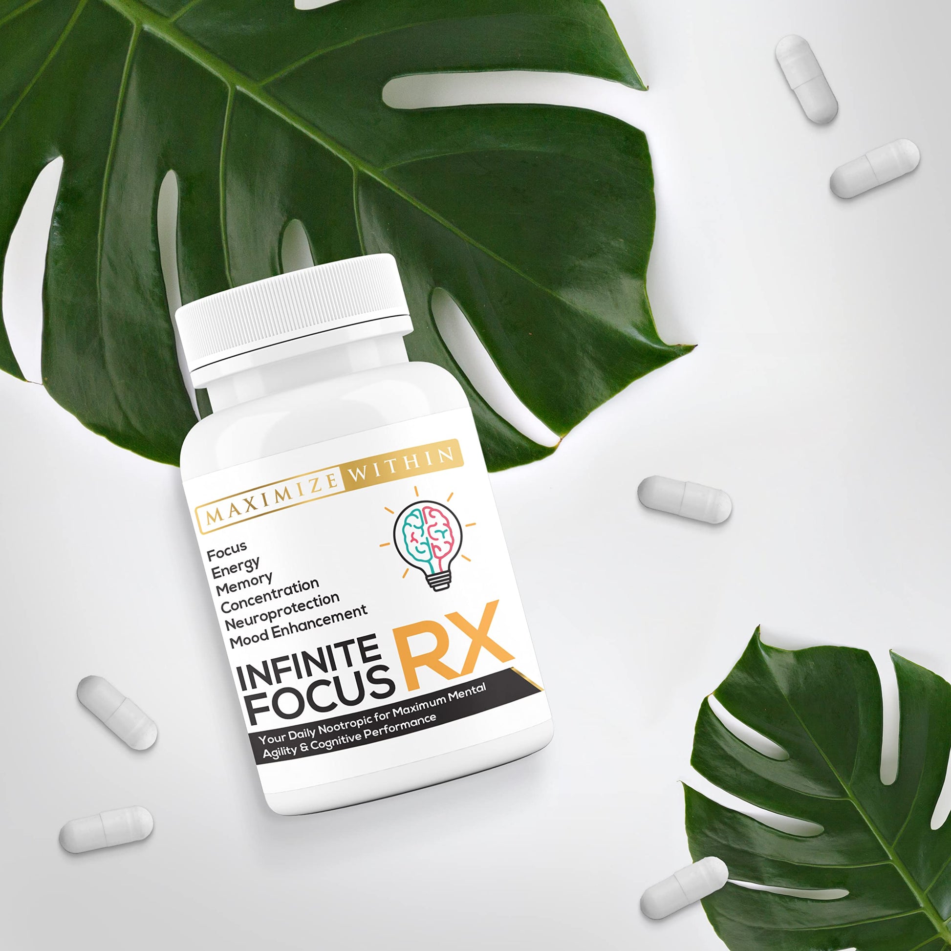 Maximum Slim Infinite Focus RX Nootropic Capsules Maximum SlimAu supplements