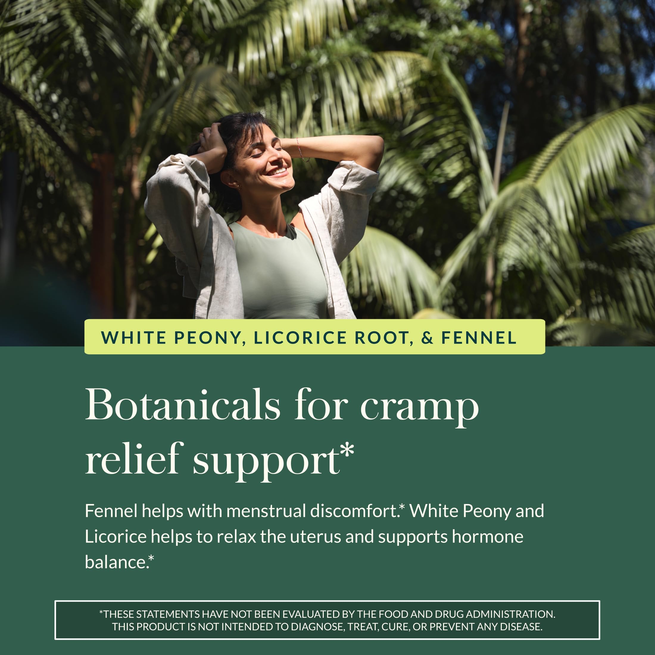 Gaia Herbs Cramp Relief - Herbal Supplement for Period Cramp Relief* - Made with Fennel Seed, Licorice Root & More - 60 Vegan Liquid Phyto-Caps (60 Servings) Gaia HerbsAu supplements