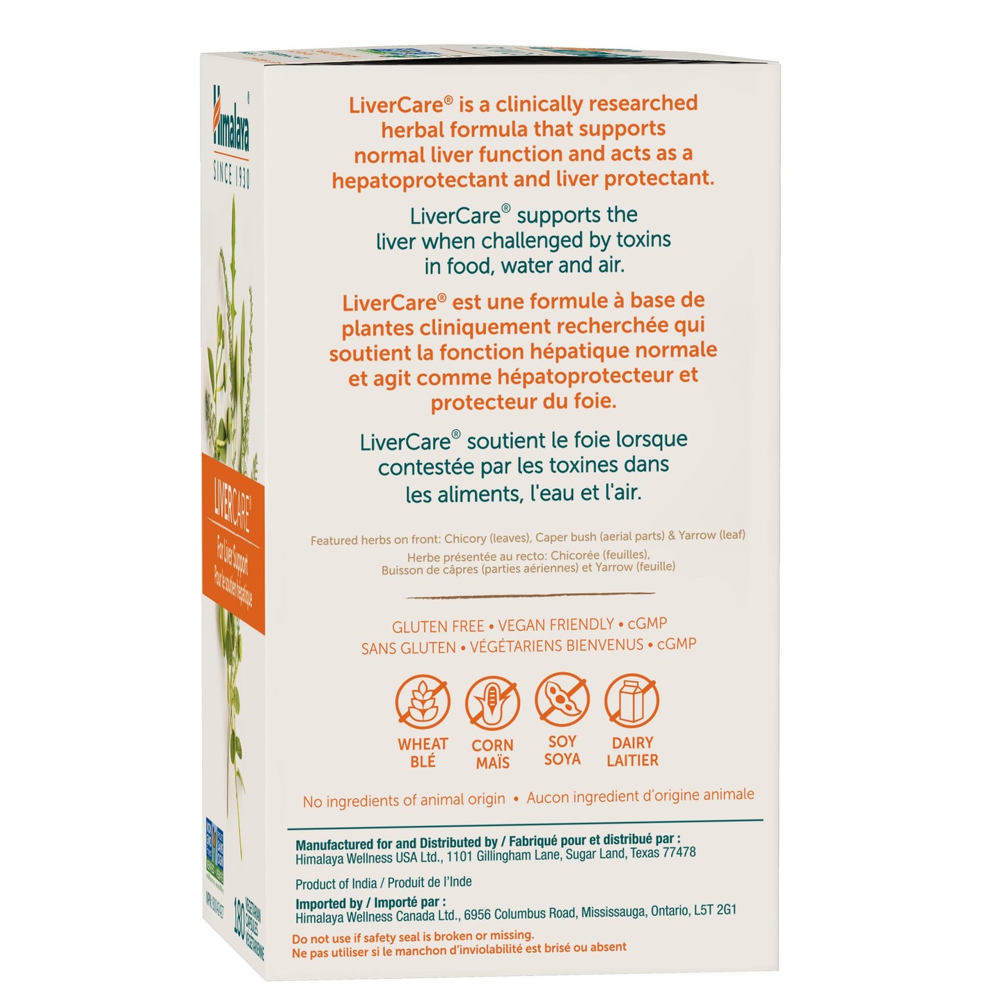 Himalaya LiverCare for Liver Cleanse and Liver Detox, 375 mg, 180 Capsules HimalayaUS supplements