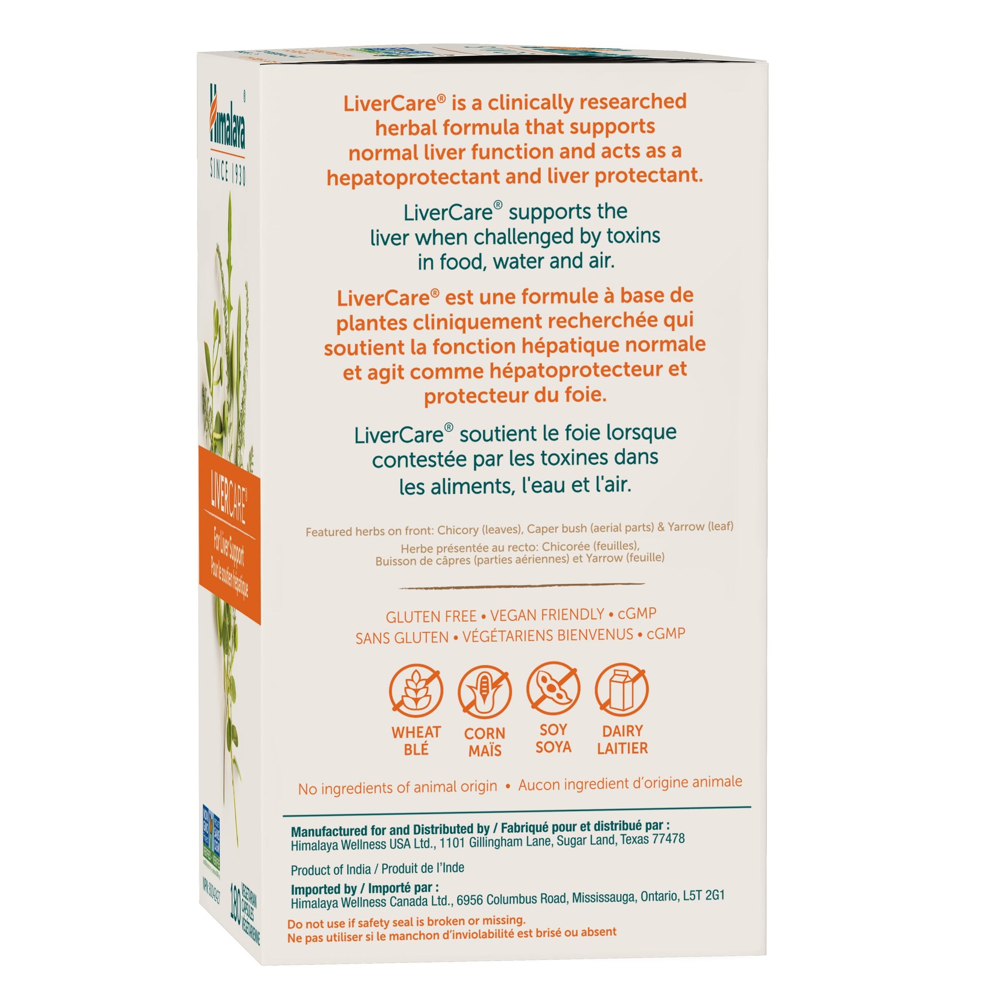 Himalaya LiverCare for Liver Cleanse and Liver Detox, 375 mg, 180 Capsules HimalayaAu supplements