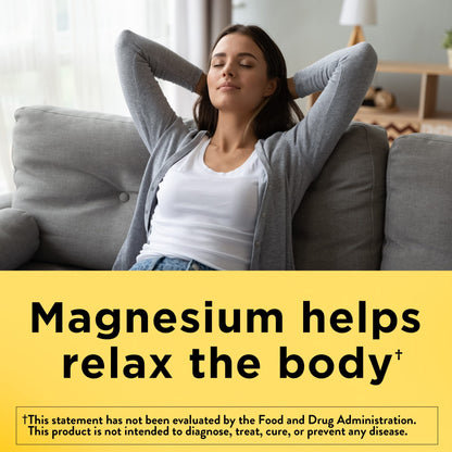 Nature Made Magnesium Oxide 250 mg, Dietary Supplement for Muscle, Heart Nature MadeUS supplements