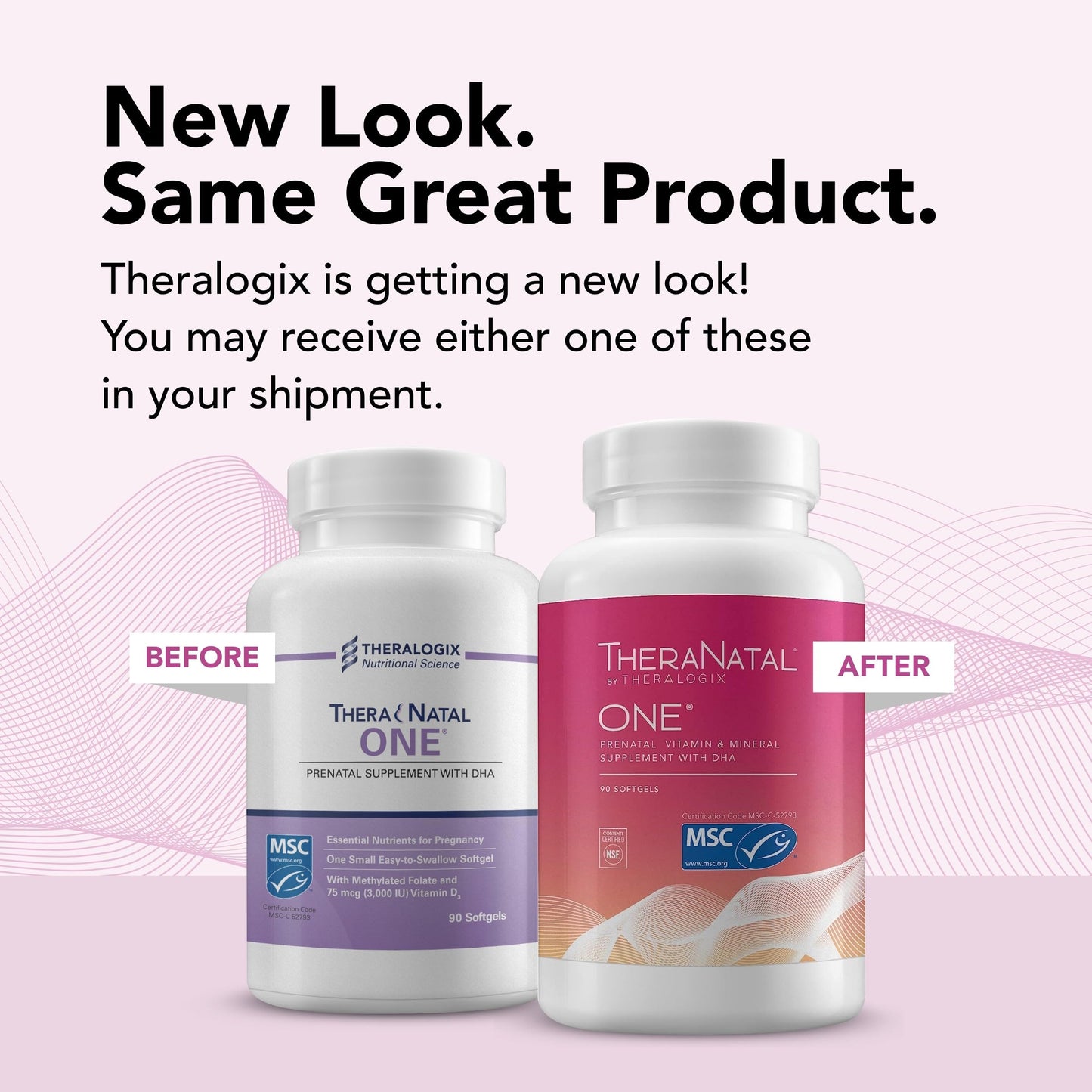 Theralogix TheraNatal One Prenatal Vitamin - 90-Day Supply - Prenatal Multivitamin TheralogixUS supplements