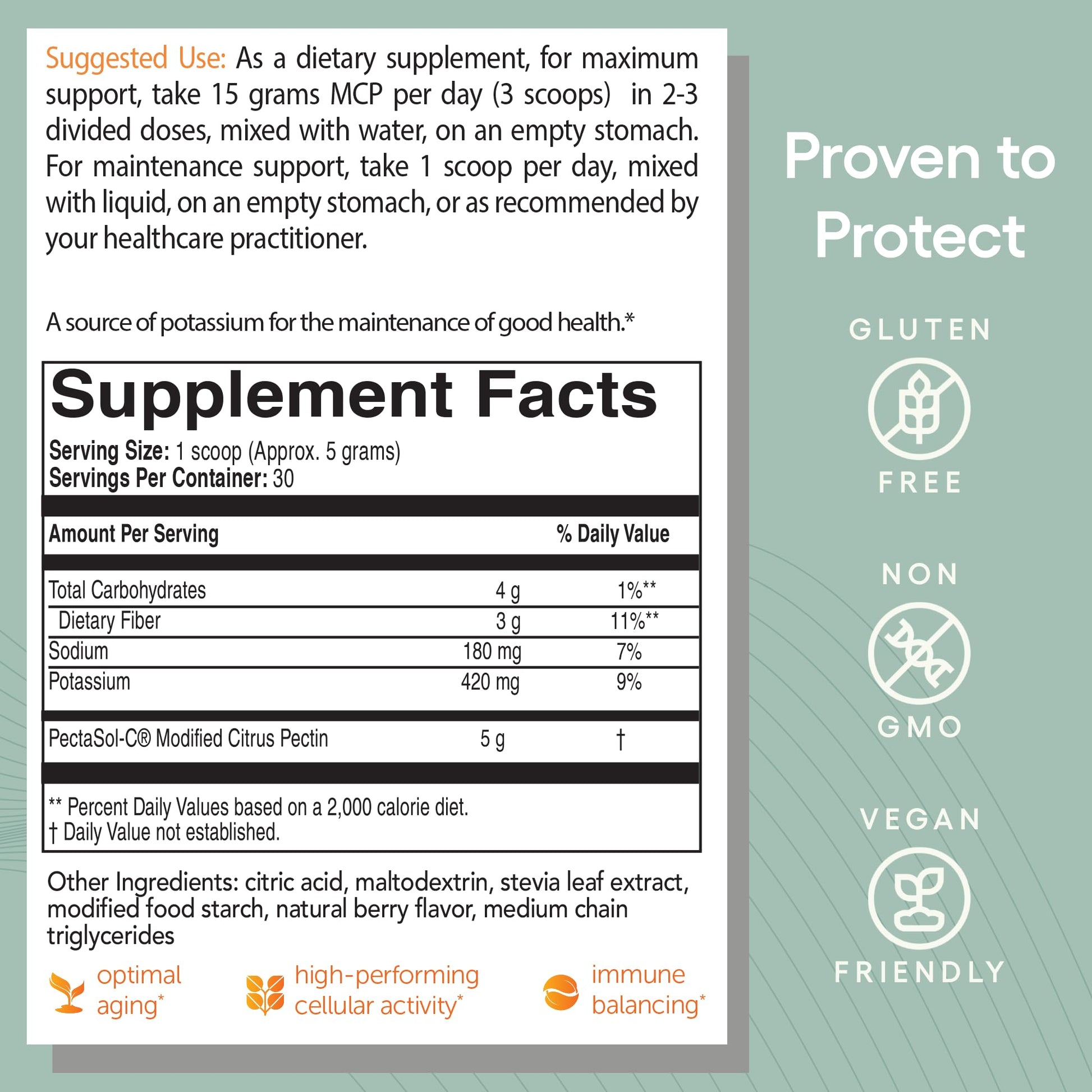 PectaSol Modified Citrus Pectin – 184g Berry Powder – Total-Body Health Supplement to Support the Heart, Immune System, Inflammation Response & Healthy Aging + Maintain Healthy Galectin-3 Levels EcoNugenicsAu supplements