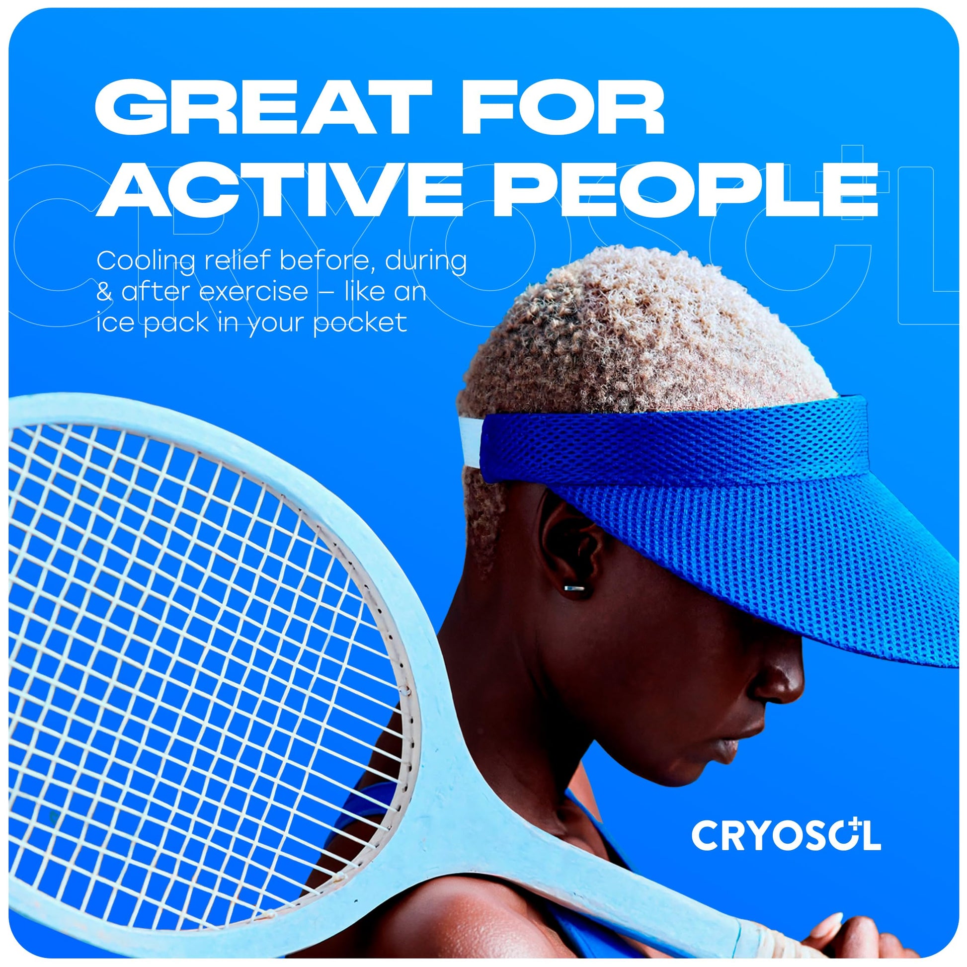 CRYOSOL Freeze Spray for Rapid Relief Anywhere - Pain Relief Spray for Sprains, Strains, Bruises, Aches and Sports Injuries - Cryotherapy for Instant Cooling Relief - 200ml / 6.76 fl oz Venture HealthcareAu supplements