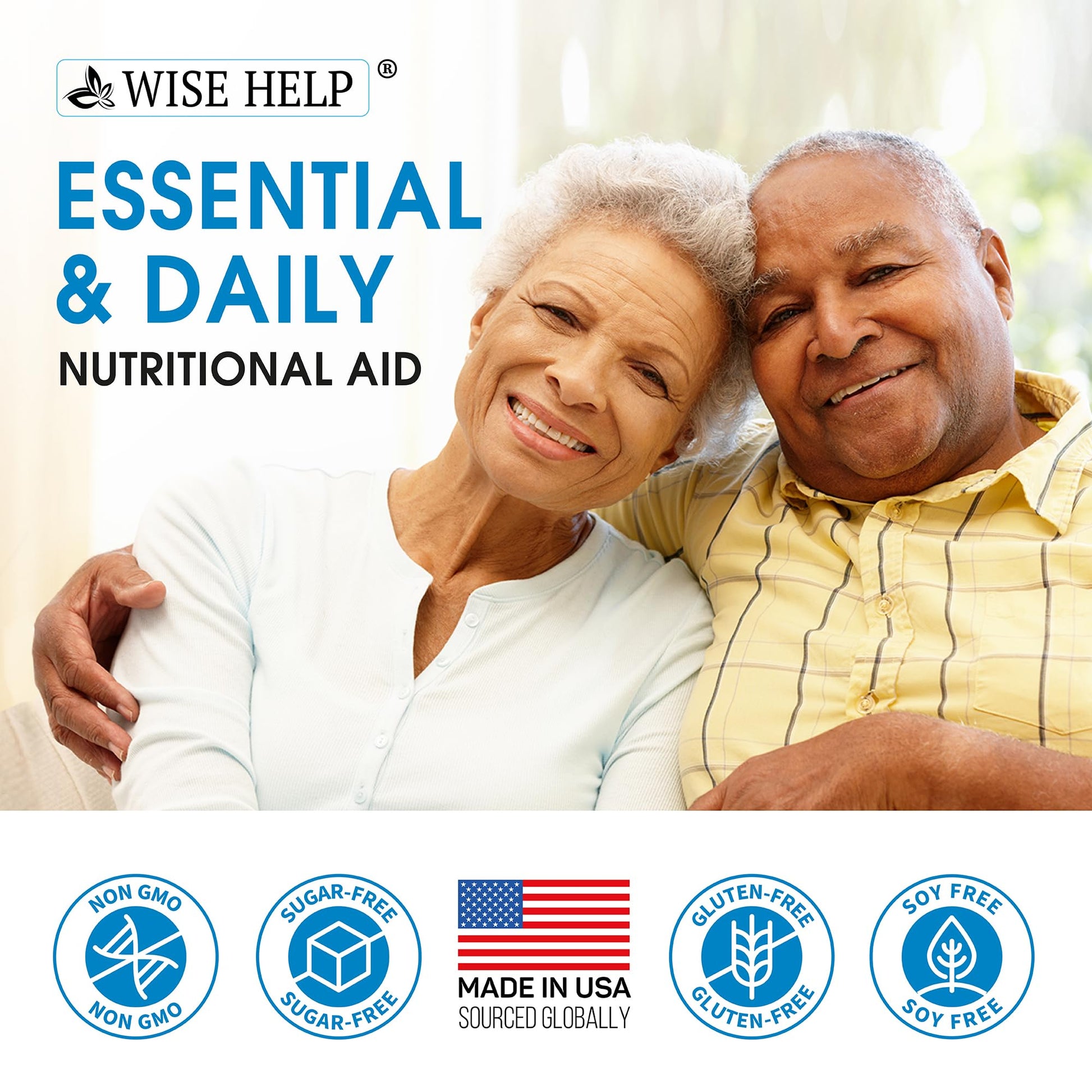 Neuropathy Support Natural Nerve Discomfort Relief - Made in USA - Nerve Antioxidant for Trigeminal Neuralgia, Diabetic & Peripheral Neuropathy - Hands, Neck, Feet & Toes Treatment Formula - Pack of 2 WISEHELPAu supplements