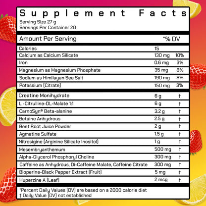 Red Wave Pre Workout Powder With Creatine, Perfect For Men And Women Right Wing FormulationsUS supplements