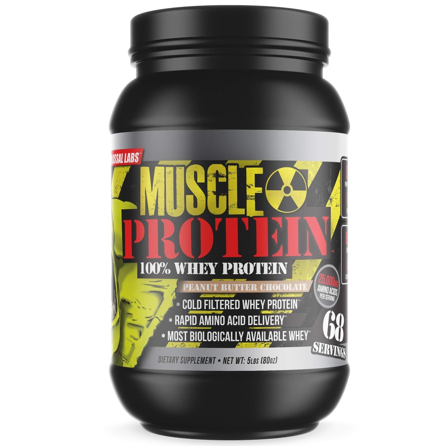 COLOSSAL LABS Whey Protein Powder [15 lbs/Pack of 1]– Peanut Butter-Chocolate Protein COLOSSAL LABSUS supplements