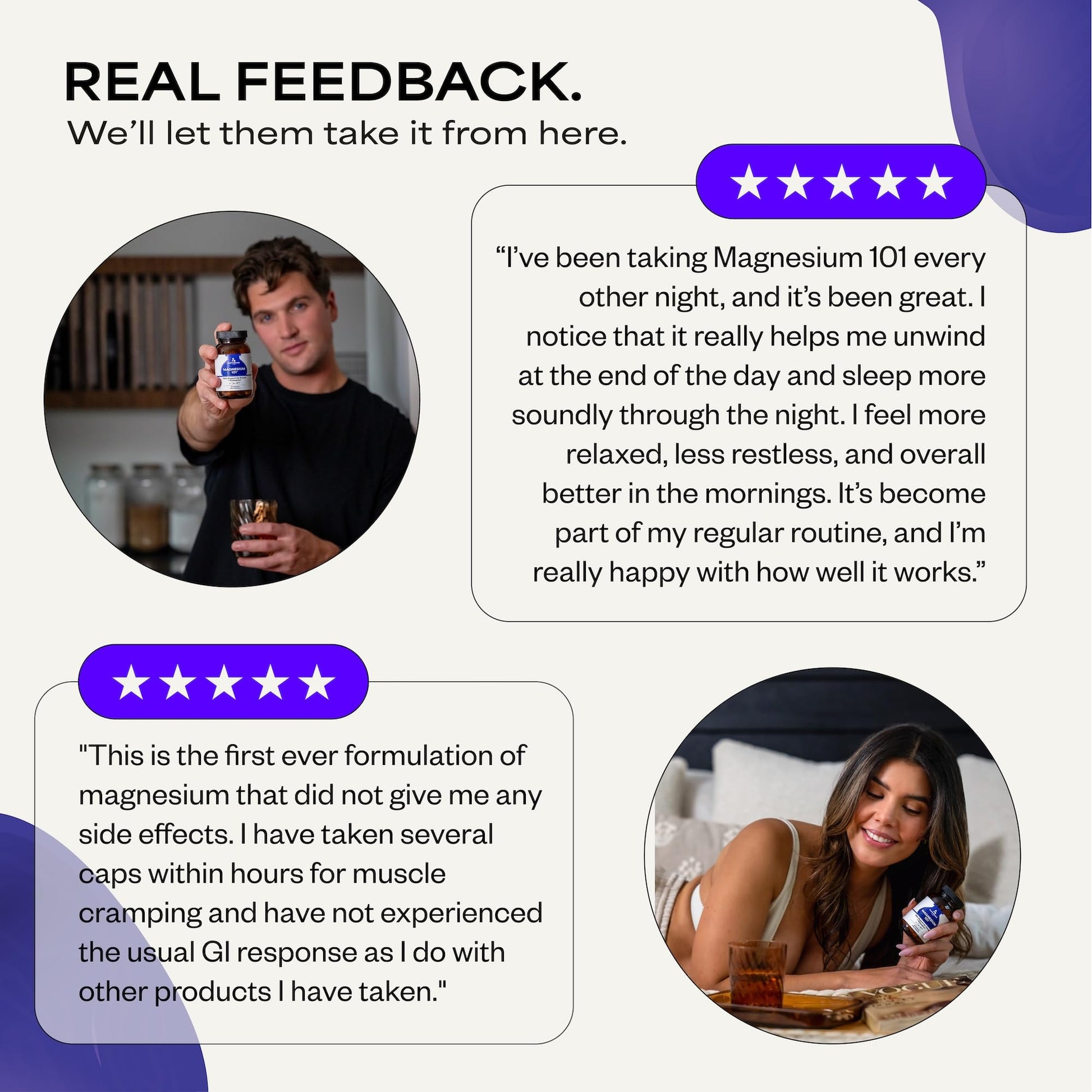 Suppgrade Labs Magnesium 101 by Dave Asprey | Daily Support for Sleep, Metabolism, Relaxation, & Heart Health | 300 mg Chelated Magnesium Bisglycinate | High Absorption Magnesium | 30 Day Supply Suppgrade LabsAu supplements