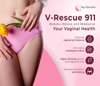 Vagy Rejuvenation V-Rescue - 500 mg Boric Acid 14 Vaginal Applications - Feminine Health Vagy RejuvenationUS supplements