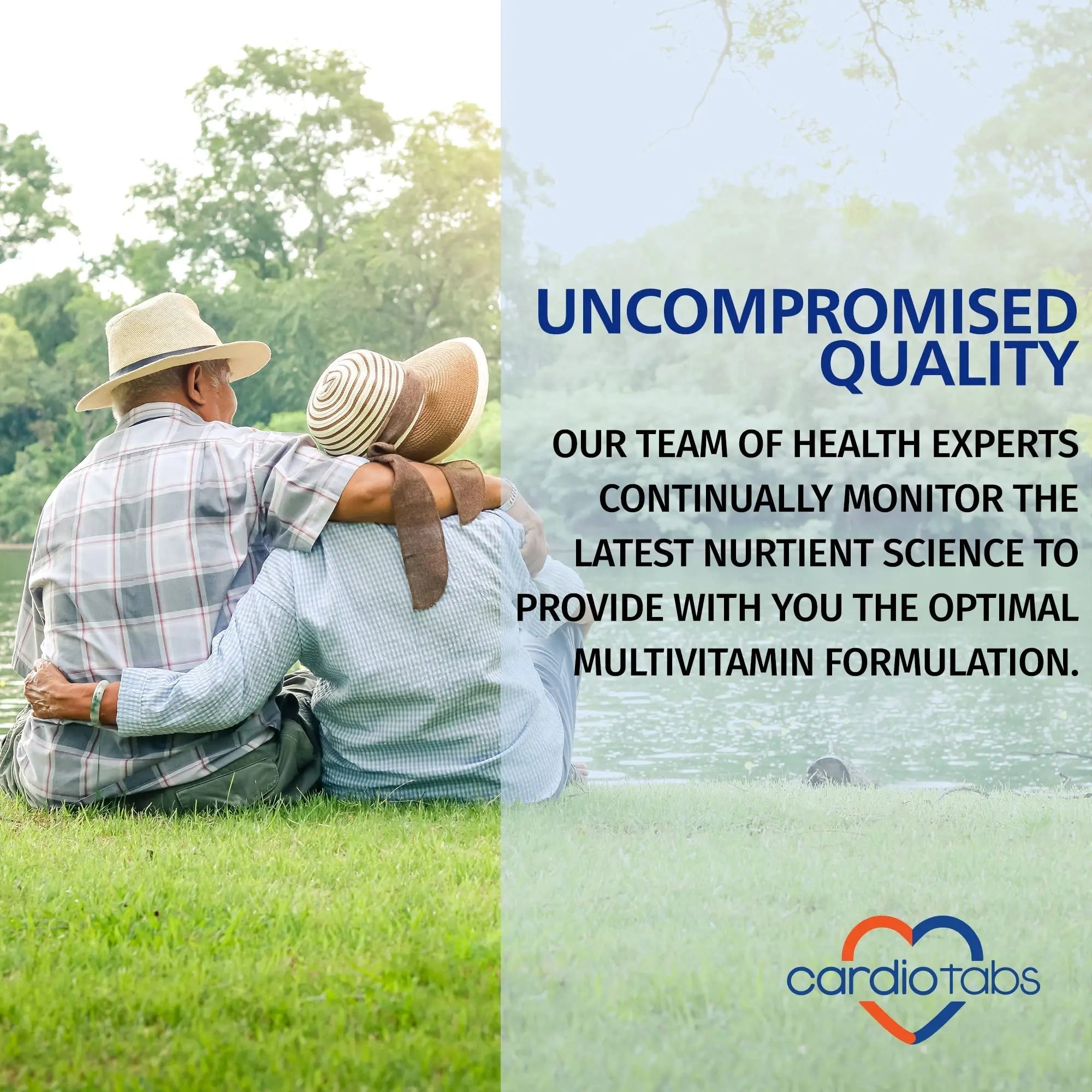 Cardiotabs Multivitamin - Heart and Immunity Supplements for Men & Women, Multivitamin for Men & Women, with Minerals B-Vitamin Complex CardioTabsAu supplements