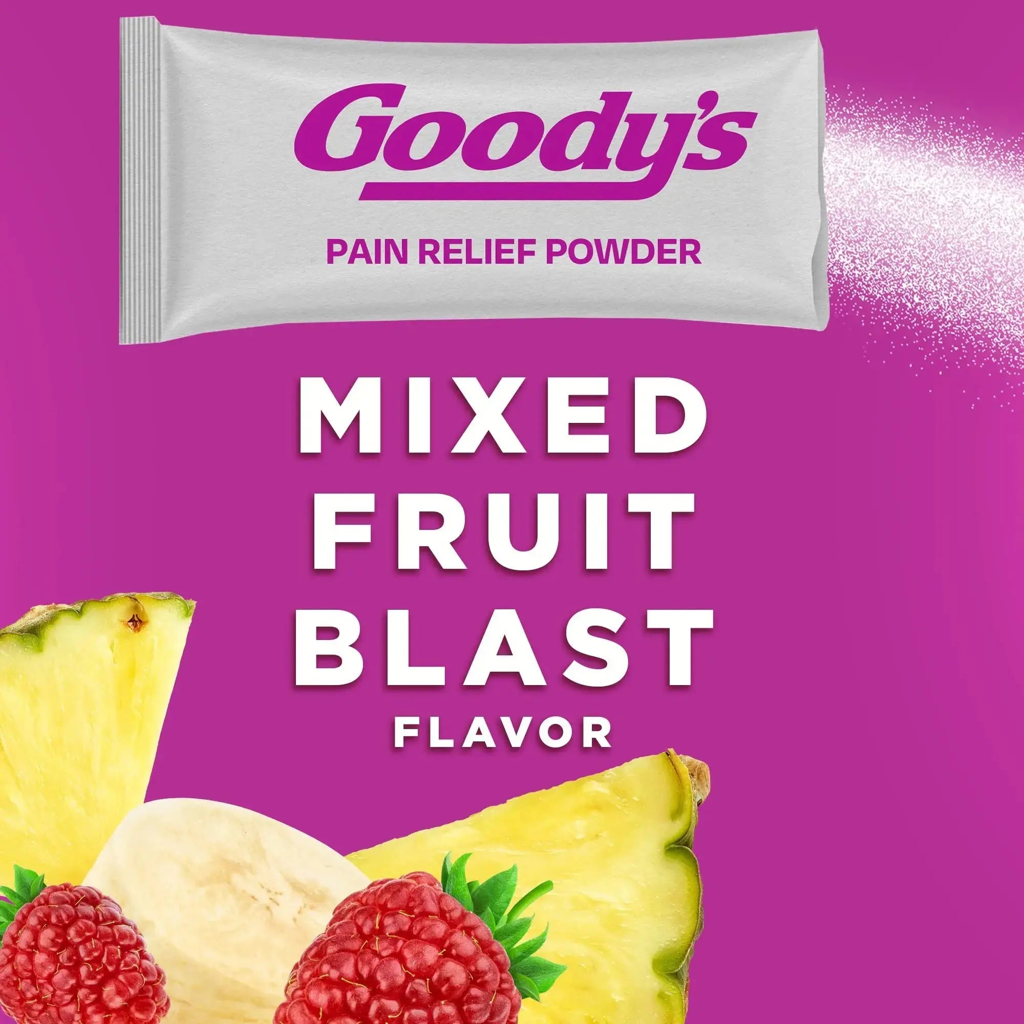 Goody's Pain Relief Powders, Extra Strength Headache Powder Mixed Fruit Blast, 24 ct (Pack of 1) Goody'sAu supplements
