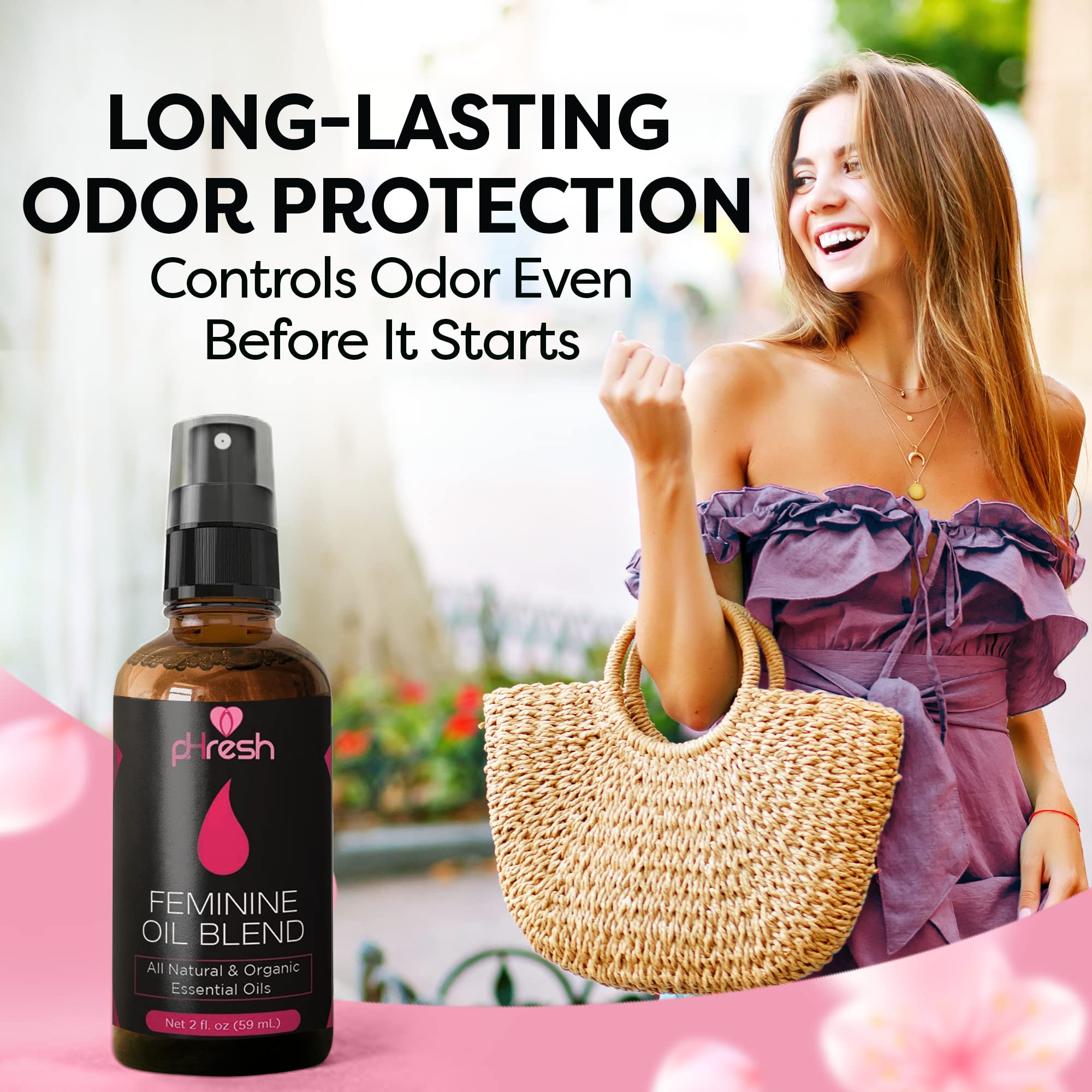 pHresh Feminine Spray - 100% All Natural Yoni Oil for Women - with Tea Tree, Lemongrass, Orange Essential Oils ACE NUTRITIONAu supplements