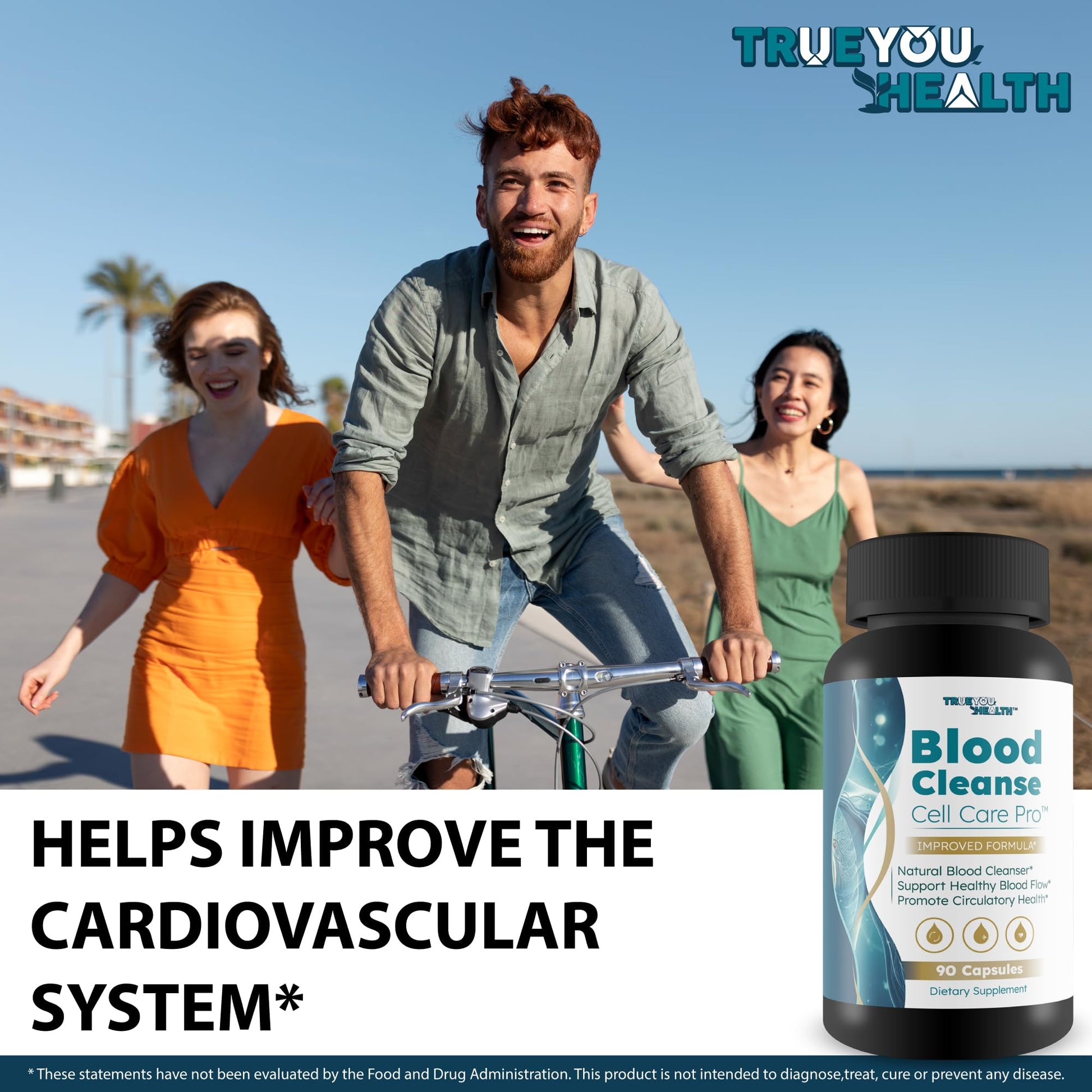 Blood Cleanse Cell Care Pro - Improved Formula - Our Best Blood Cleanse Detox - Cleanse Blood & Detox Body Cleanse - Full Body Cleanse - Sugar Detox Cleanse Pancreas Sweet Blood Cleanse Supplements True You HealthAu supplements