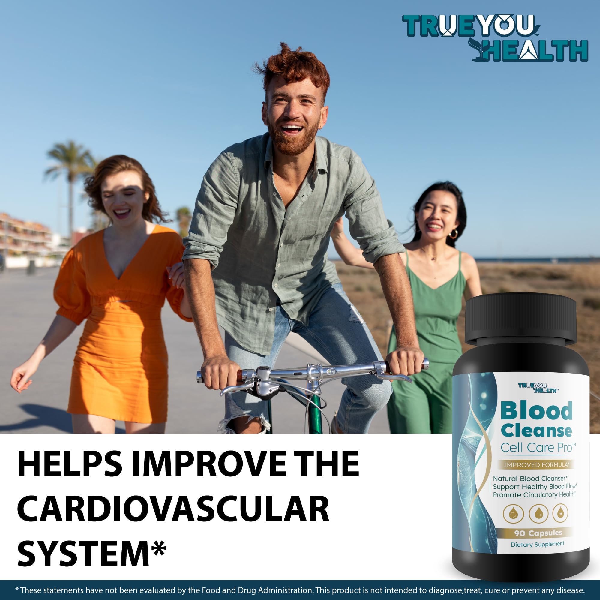 Blood Cleanse Cell Care Pro - Improved Formula - Our Best Blood Cleanse Detox - Cleanse Blood & Detox Body Cleanse - Full Body Cleanse - Sugar Detox Cleanse Pancreas Sweet Blood Cleanse Supplements True You HealthAu supplements