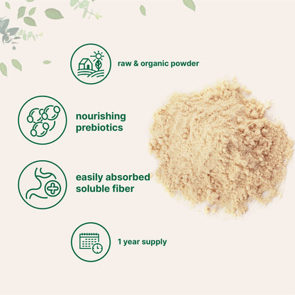 Micro Ingredients Organic Acacia Senegal Powder, 2 Pounds (32 Ounce), Instant Soluble Micro IngredientsUS supplements