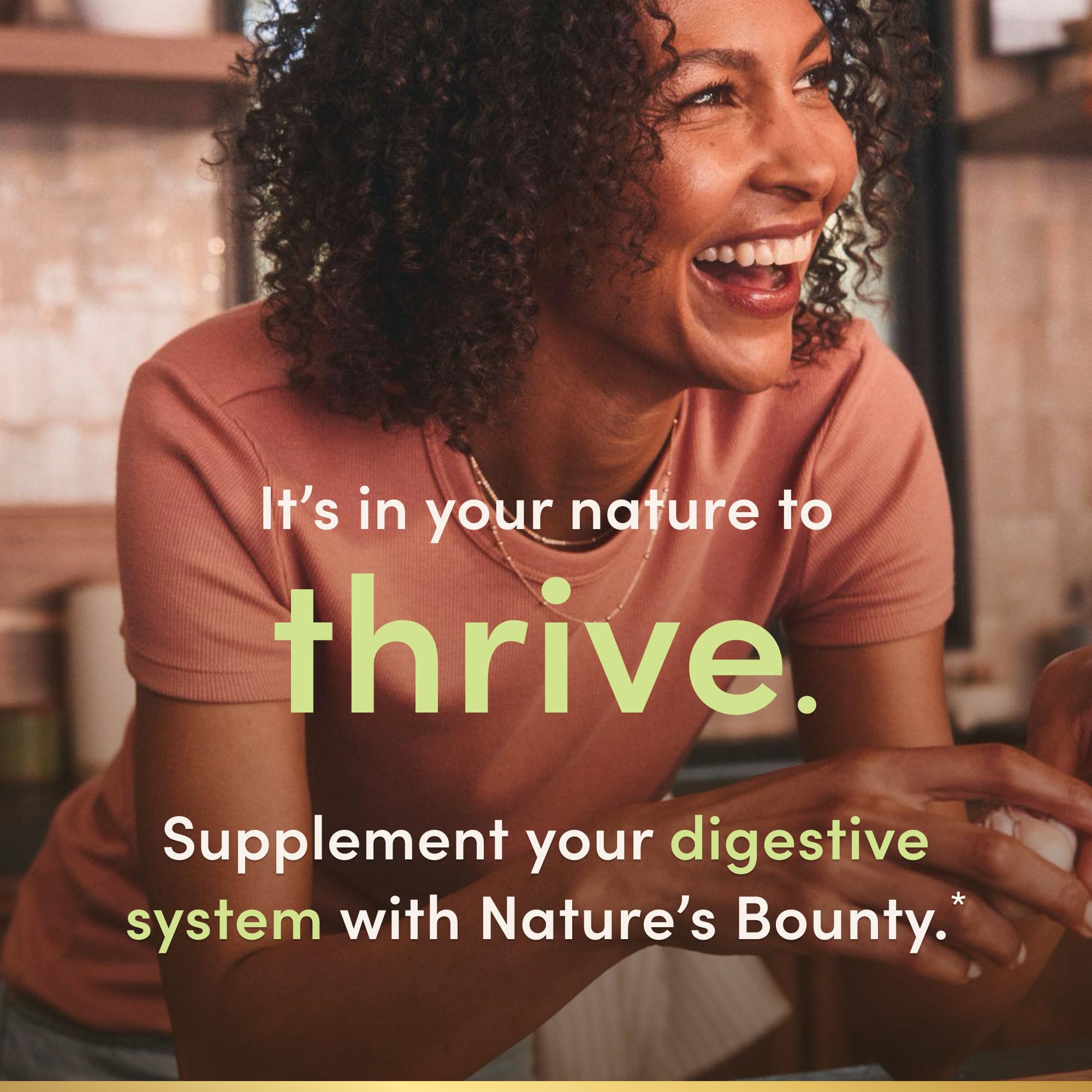 Nature's Bounty Lactobacillus Acidophilus Probiotic Supplement - Daily Probiotic for Women/Men Digestive Health, 100 Million Organisms, Vegetarian, 1 Serving per Day, 120 Tablets Nature's BountyAu supplements