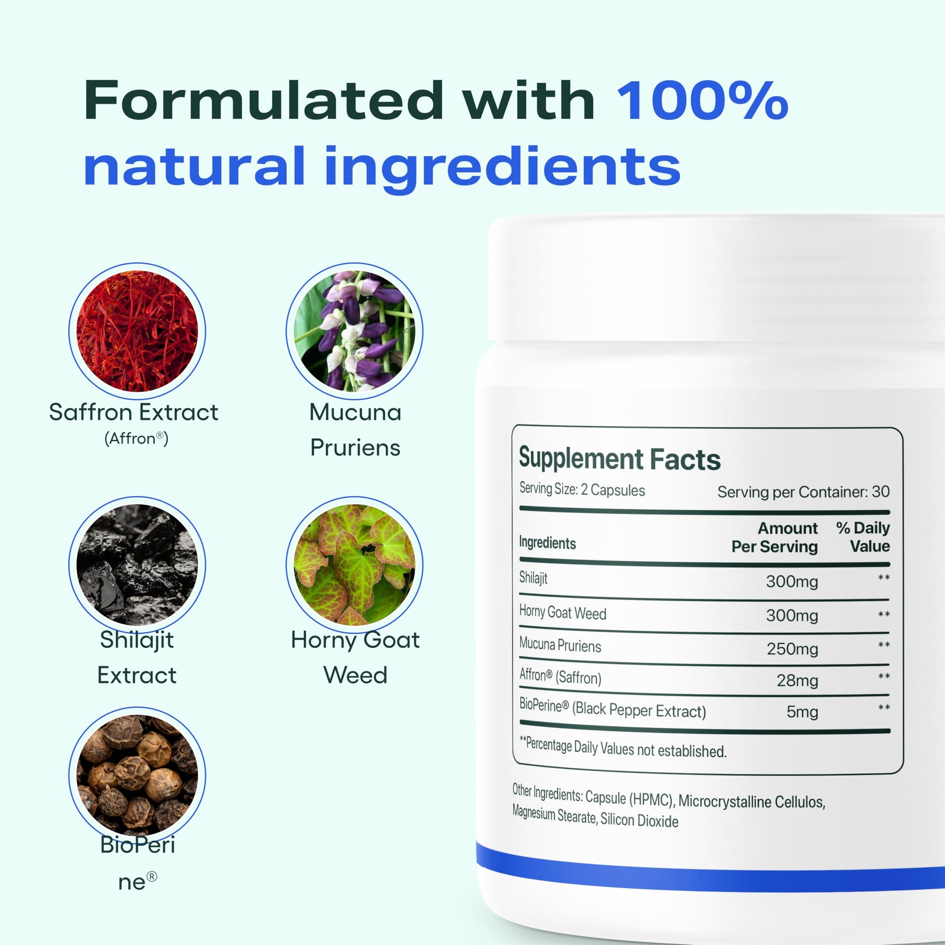 JOYMODE Daily Libido Support for Men – Natural Men’s Wellness Supplement with Shilajit, Mucuna Pruriens, Horny Goat Weed, Saffron and BioPerine – 60 Capsules, Non-GMO, Gluten-Free JOYMODEAu supplements