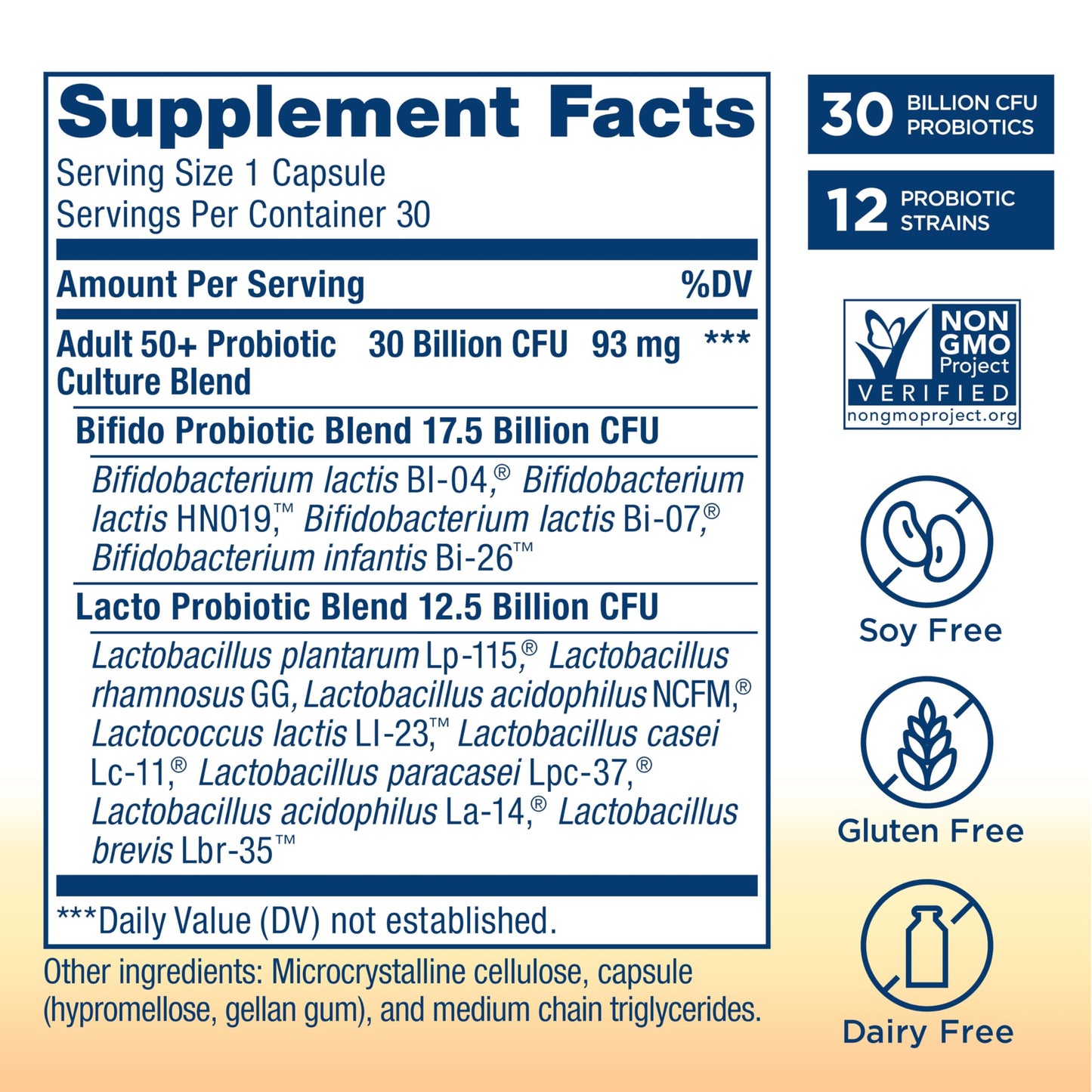 Renew Life Probiotic Adult 50 Plus Probiotic Capsules, Daily Supplement Supports Urinary Renew LifeUS supplements