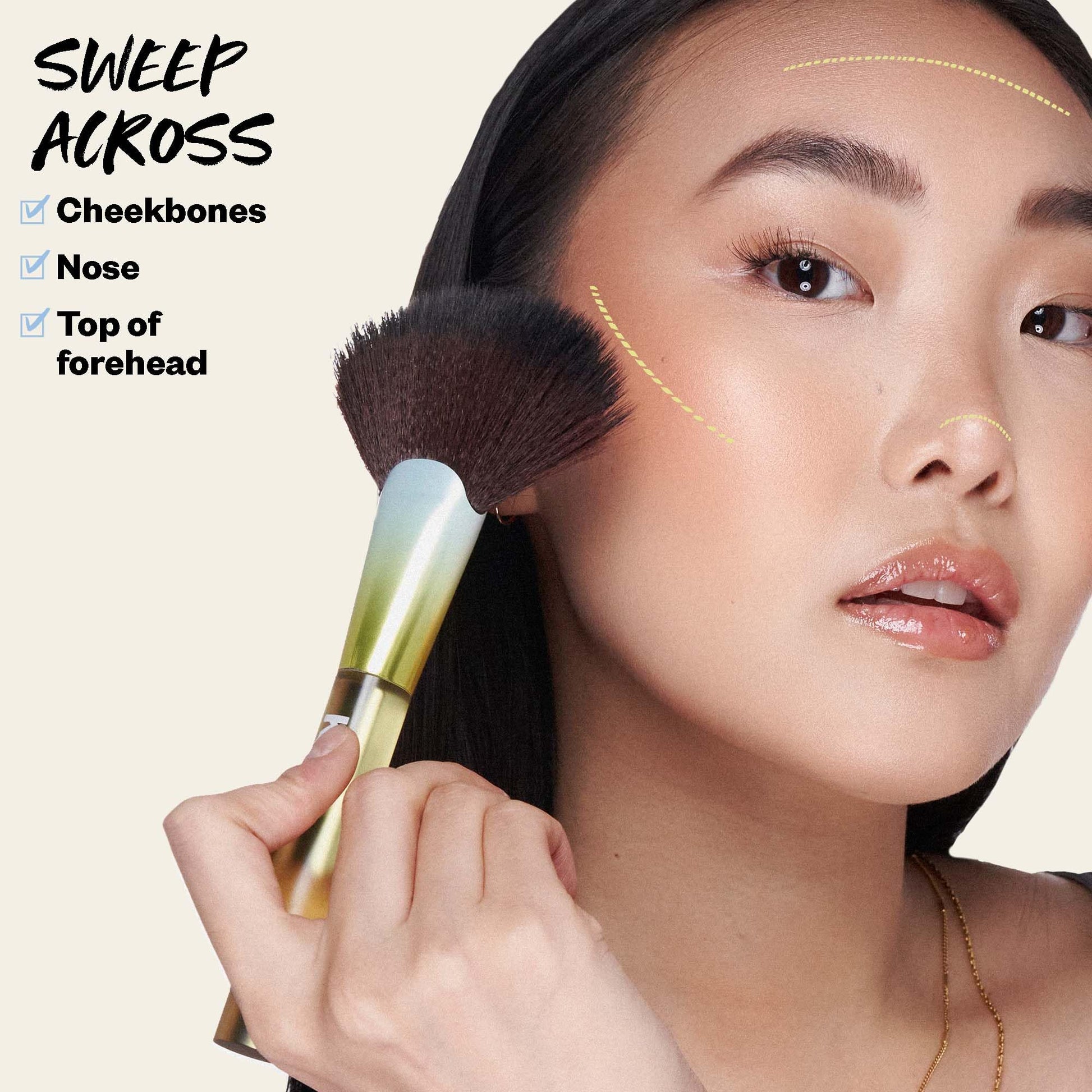 Kosas Sun Show Glowy Warmth Baked Bronzer - Contouring Powder for Cheekbones, Nose & Jawline - Enriched with Concentrated Fatty Acids - Talc-Free, Vegan & Hypoallergenic - Waves KosasAu supplements