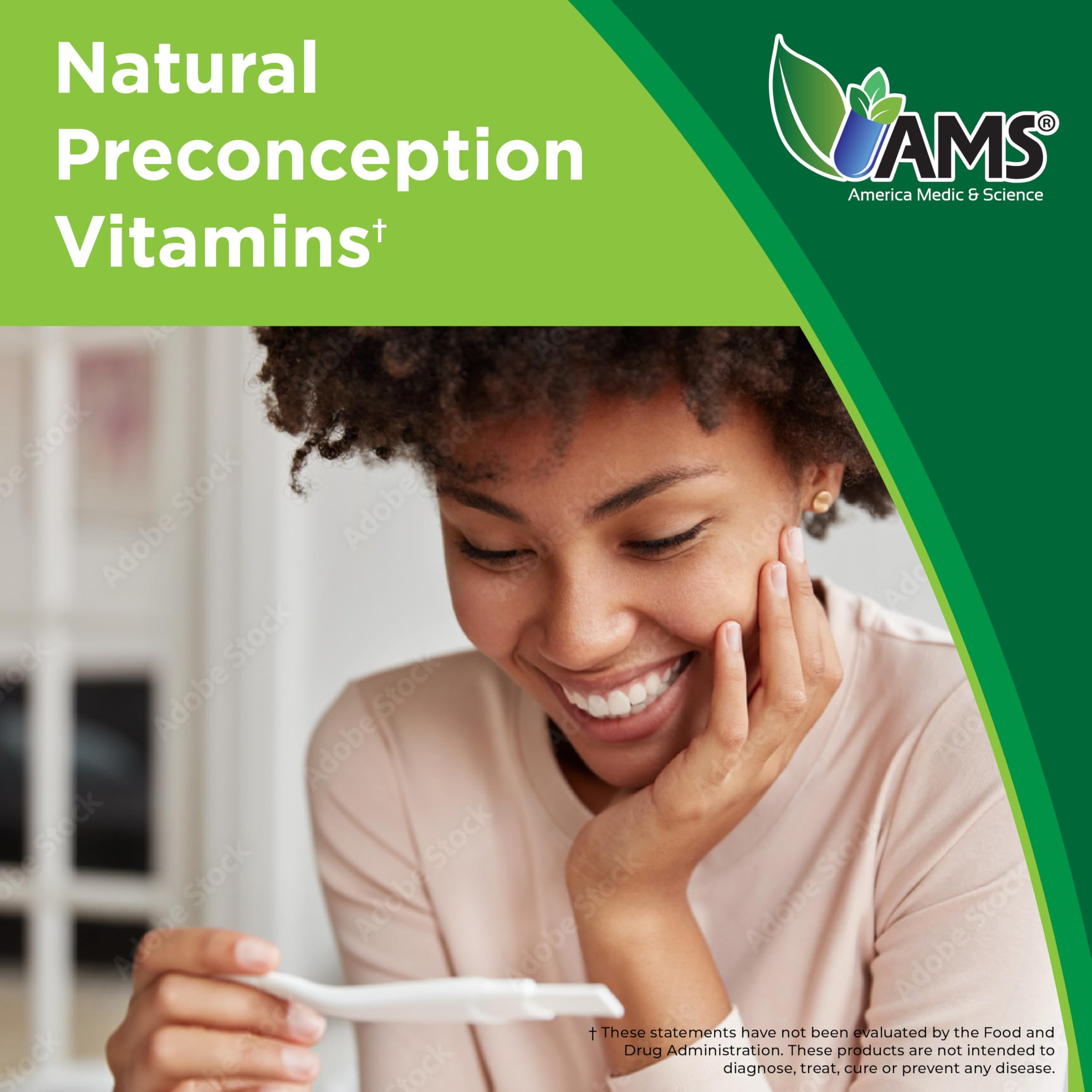 America Medic & Science WFS Plus Fertility Supplements for Women (90 Capsules) Supports Ovulatory Health | Natural Preconception Vitamins, Reproductive Aid, with D-Chiro Inositol, DHA |15-Day Supply. America Medic & ScienceAu supplements