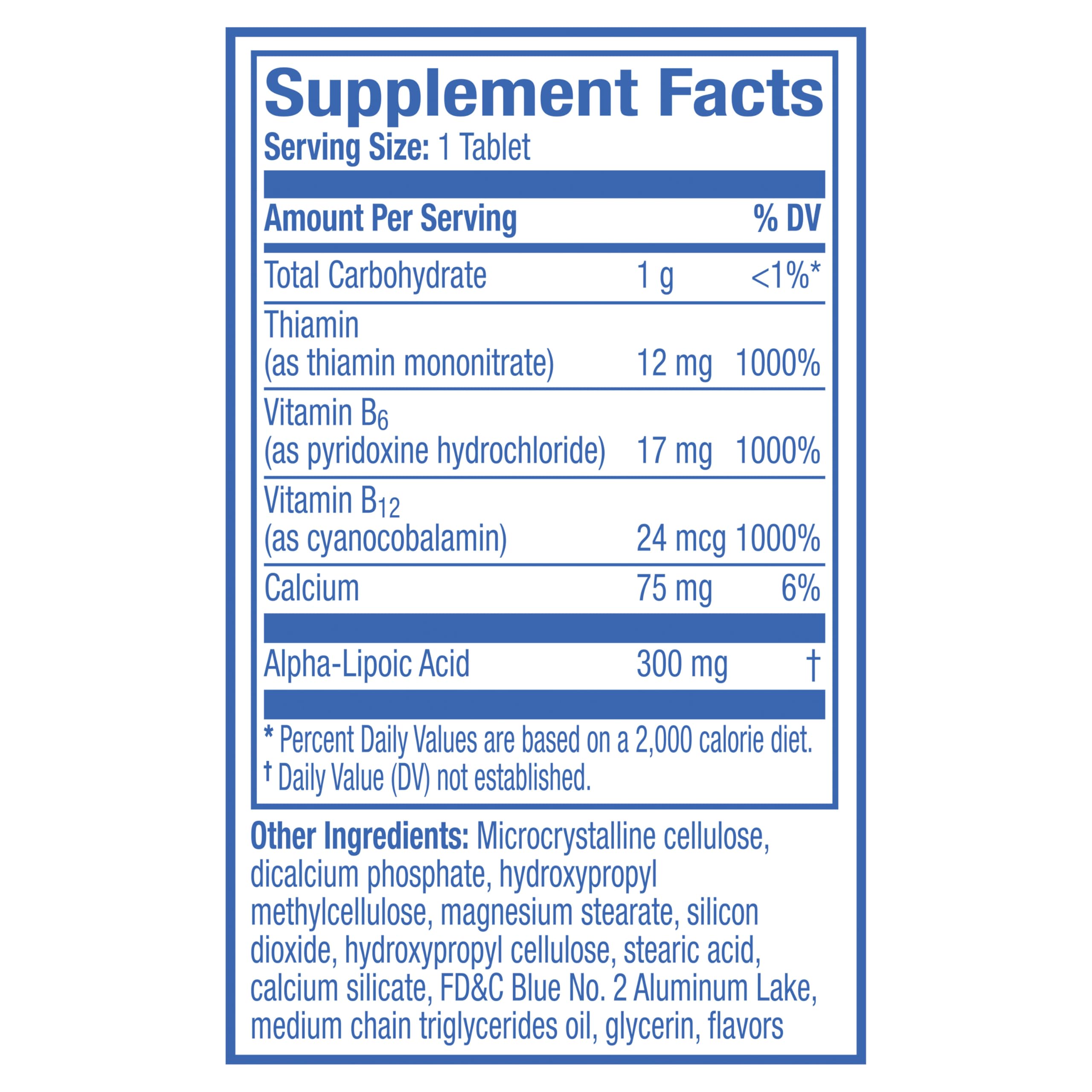 Nervive Nerve Health, Alpha Lipoic Acid, Fortify Nerve Health, Healthy Nerve Function, Healthy Blood Circulation, Supplement, Tablet, 60 Tablets NerviveAu supplements