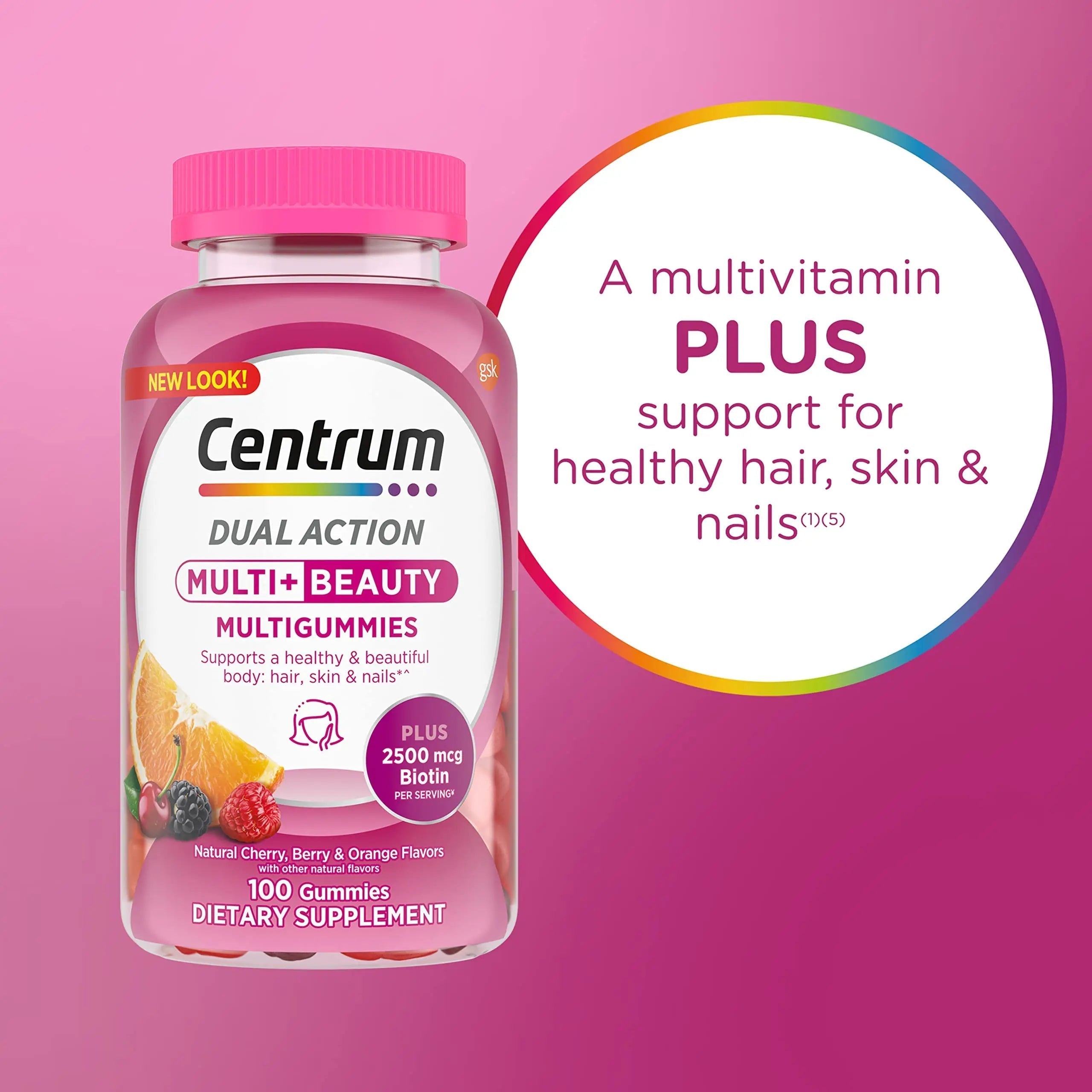 Centrum Multivitamin Gummy, 100 Count (Pack of 1) CentrumAu supplements