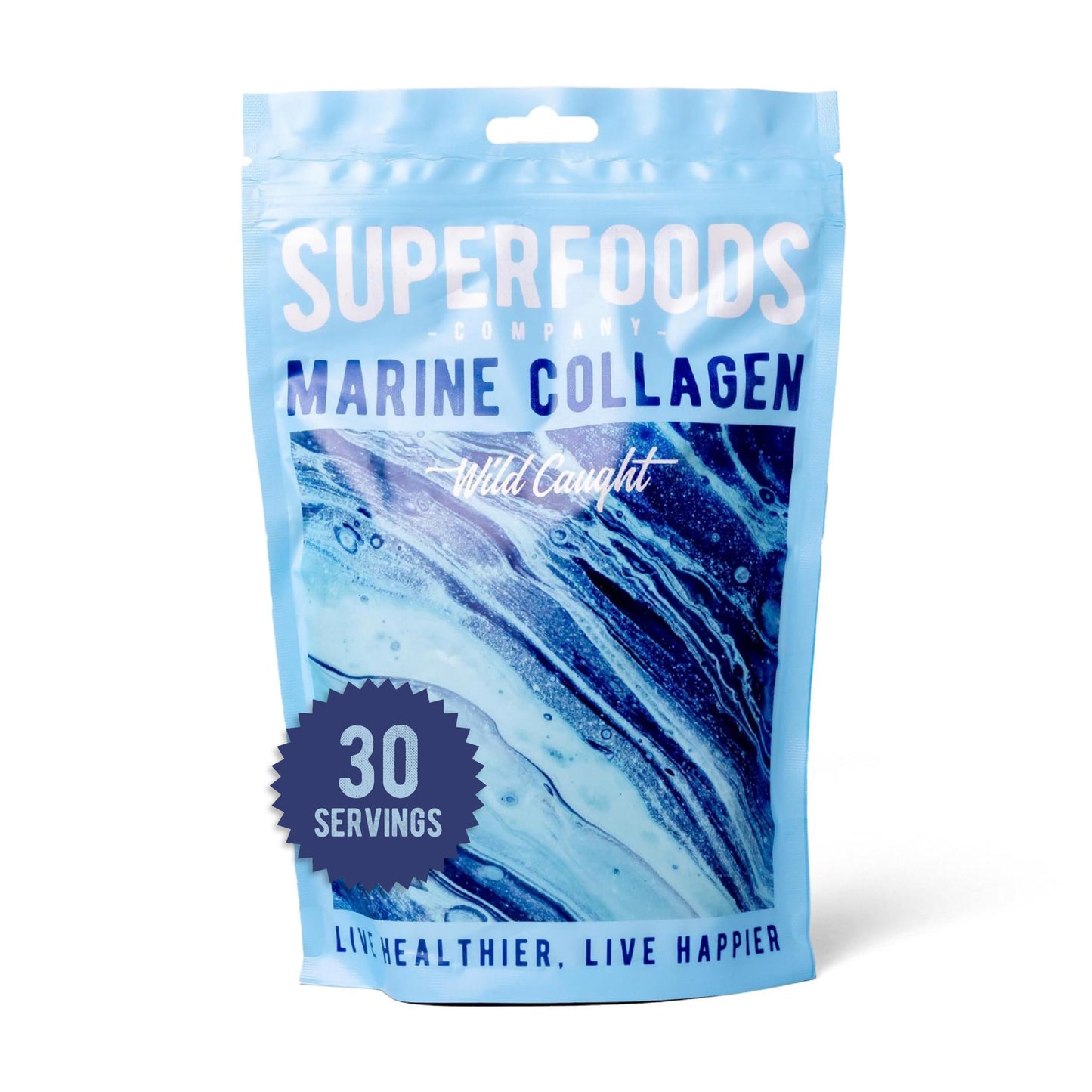 Superfoods Company - Hydrolysed Marine Collagen, Boosts Hair and Skin Health, Unflavoured Superfoods CompanyUS supplements