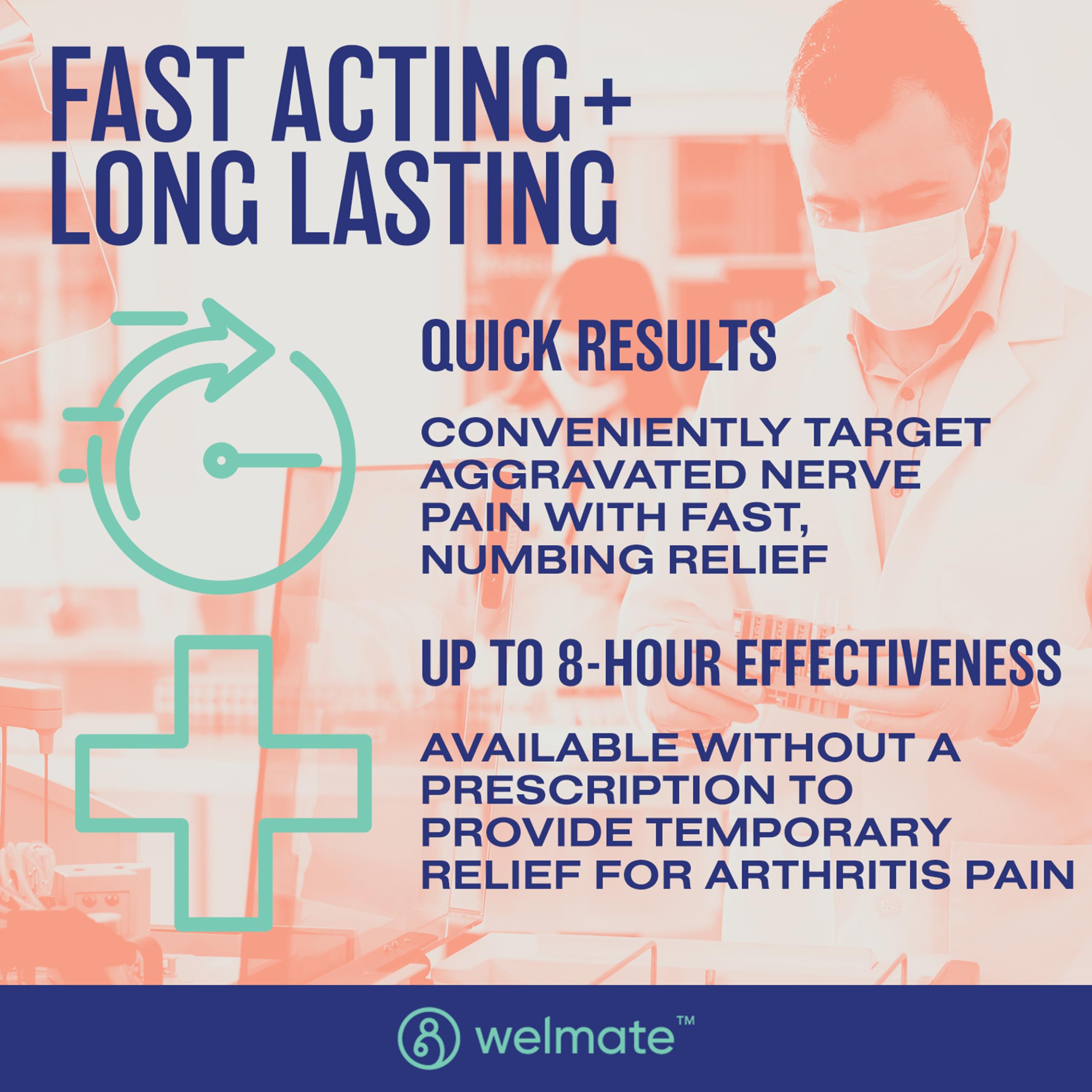 WELMATE - Arthritis Pain Reliever - Diclofenac Sodium Topical Gel 1% - Arthritis Relief - Pain Relief Cream/Gel - Mobility Aids - 5.29 oz - 3 Pack WELMATEAu supplements