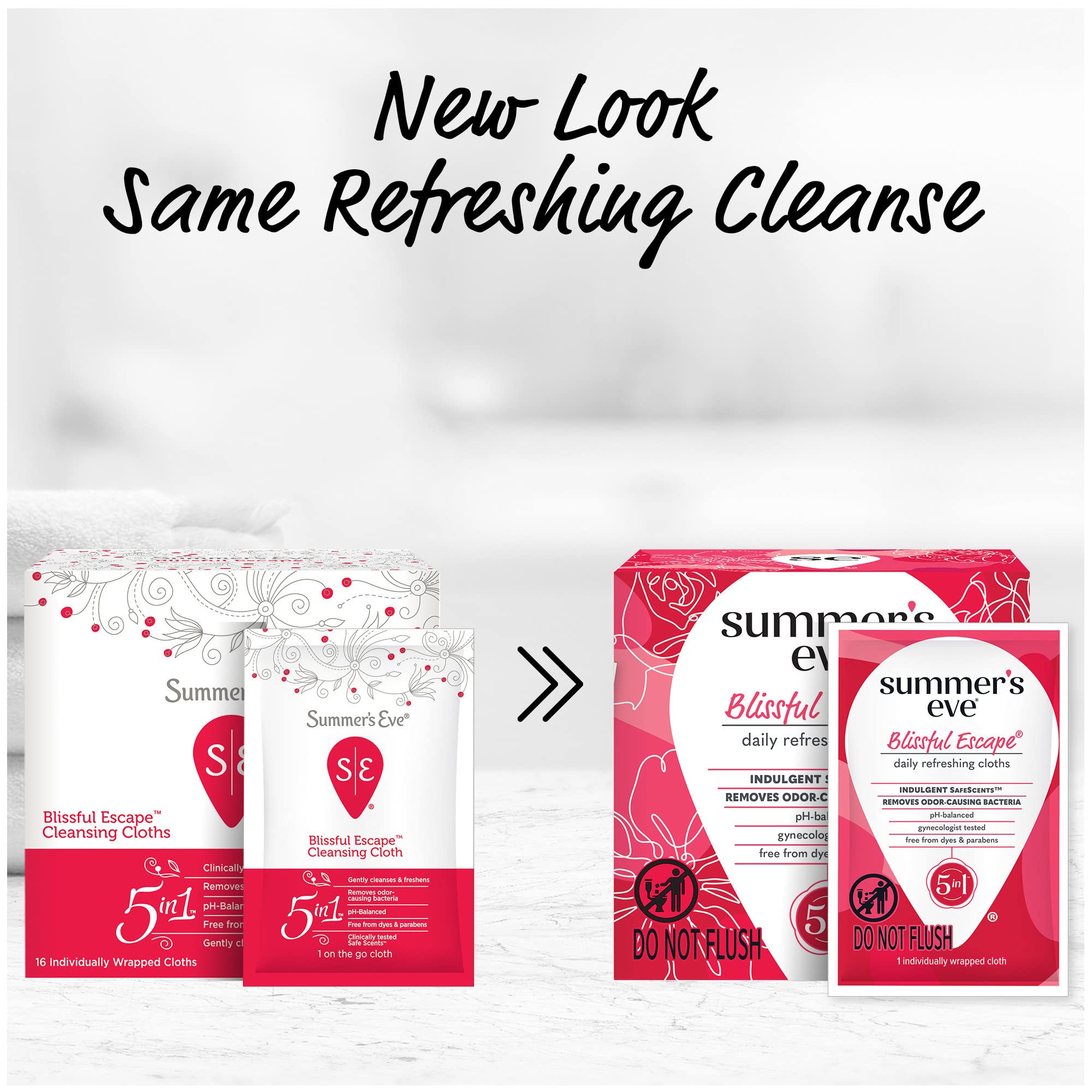 Summer's Eve Blissful Escape Daily Refreshing Feminine Wipes, Removes Summer's EveUS supplements