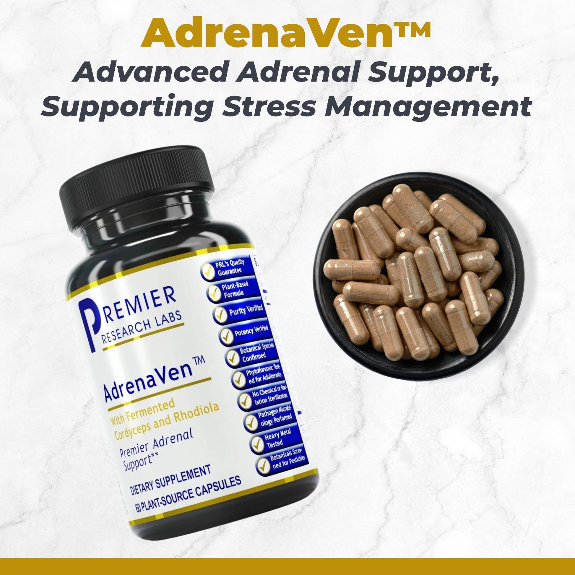 Premier Research Labs Magnesium Glycinate, Max BN-D, & AdrenaVen Supplement Bundle - Pure Magnesium, Liquid Vitamin B Complex for Liver & Brain Health, Adrenal Support for Women & Men - Pack of 3 Premier Research LabsAu supplements