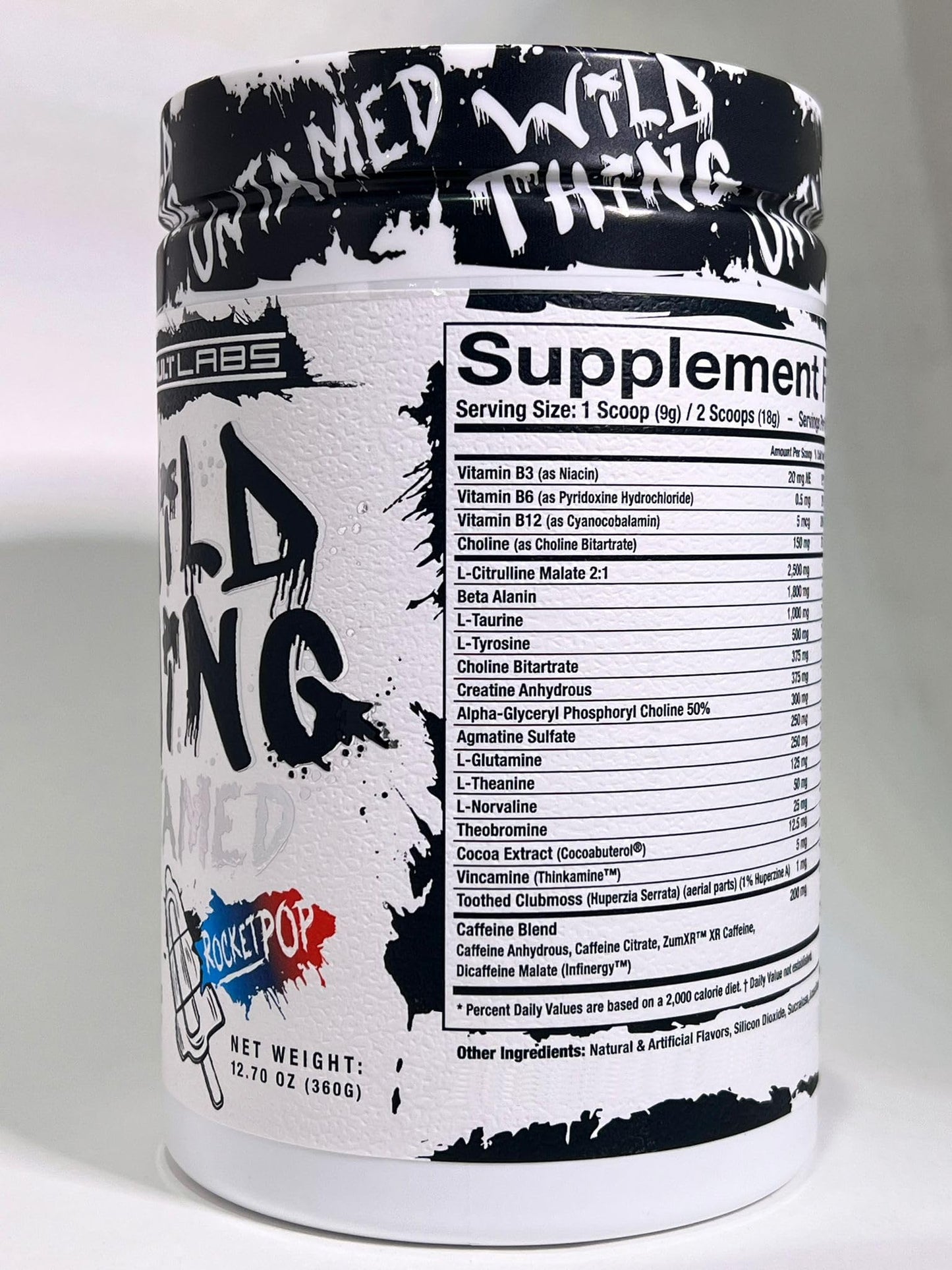Assault Labs Wild Thing Pre Workout Powder Blend of Di-Citrulline Malate,Beta Alanine Assault LabsUS supplements